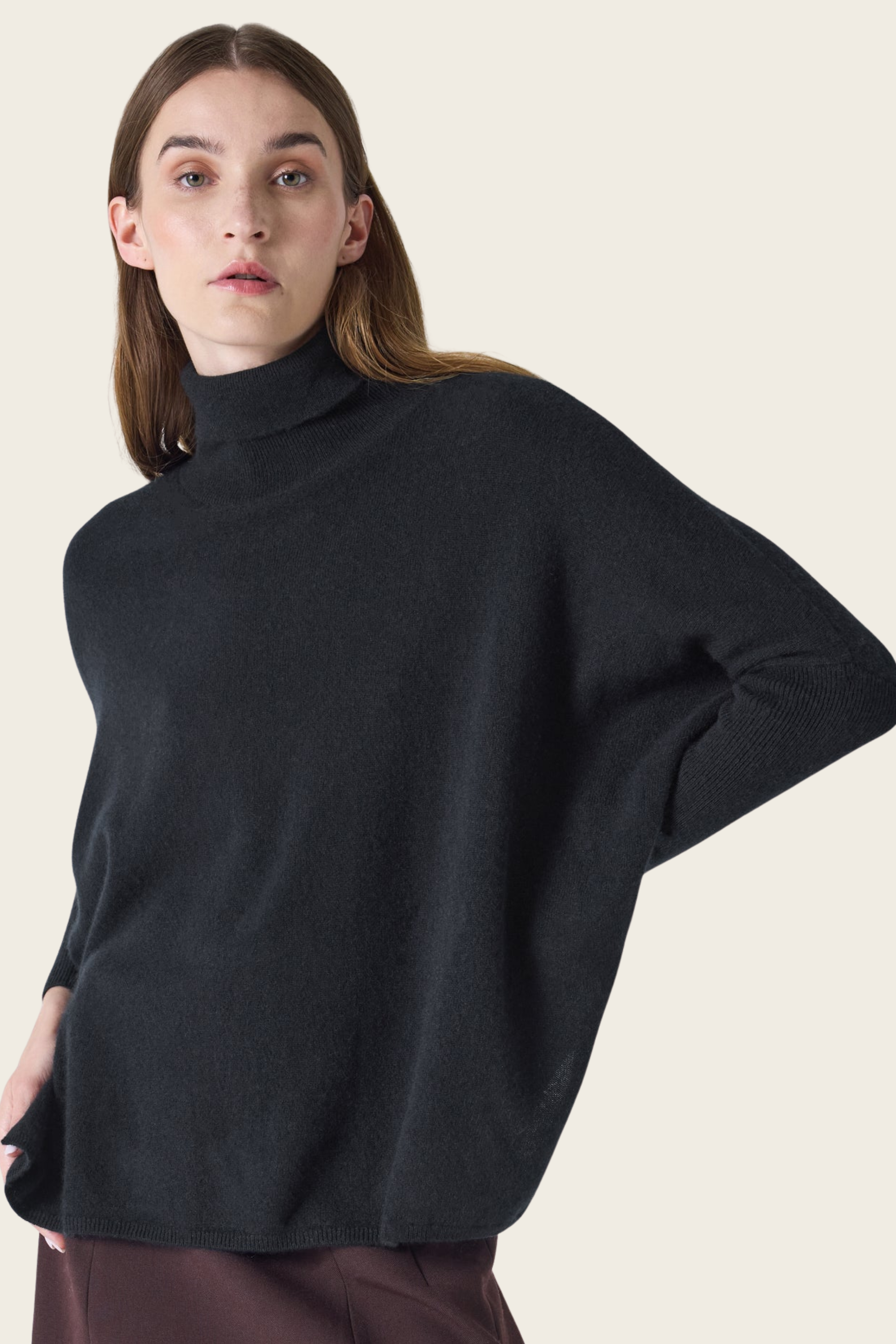Sweater Clara de Gola Alta – Absolut Cashmere
