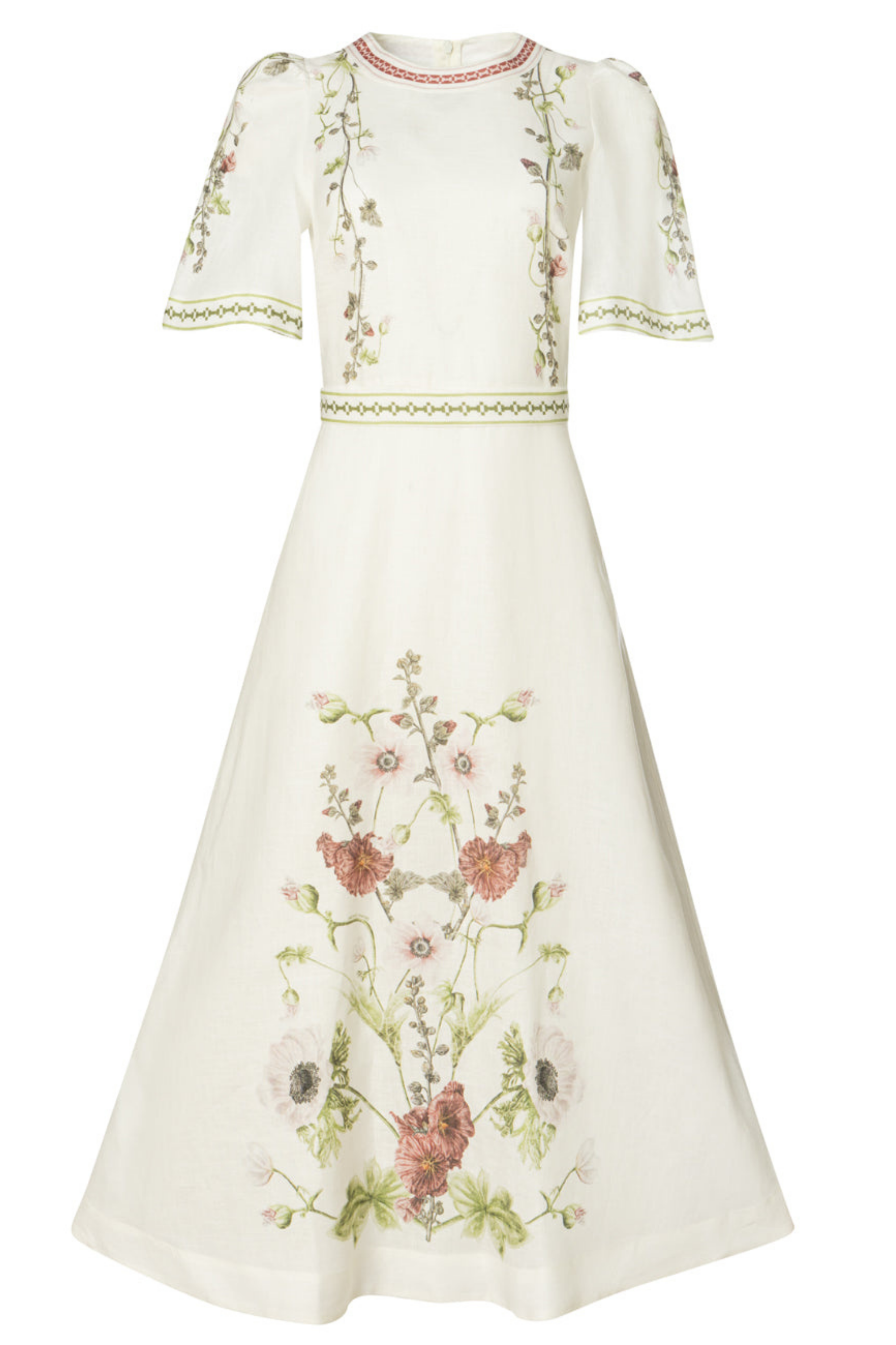 Wild Flowers Long Dress - Ancient Kallos