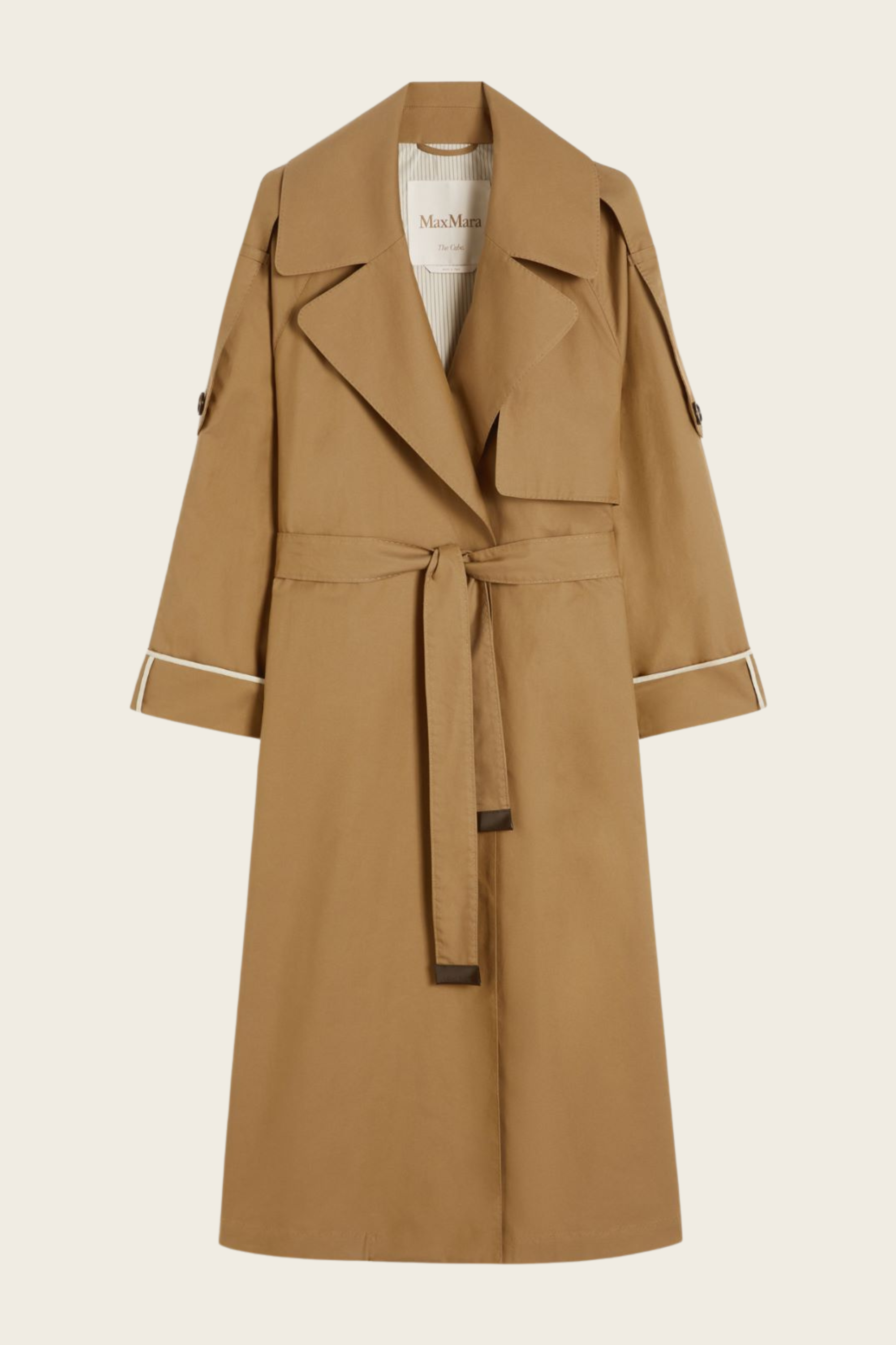 Oversized Water-Repellent Trench Coat - MaxMara