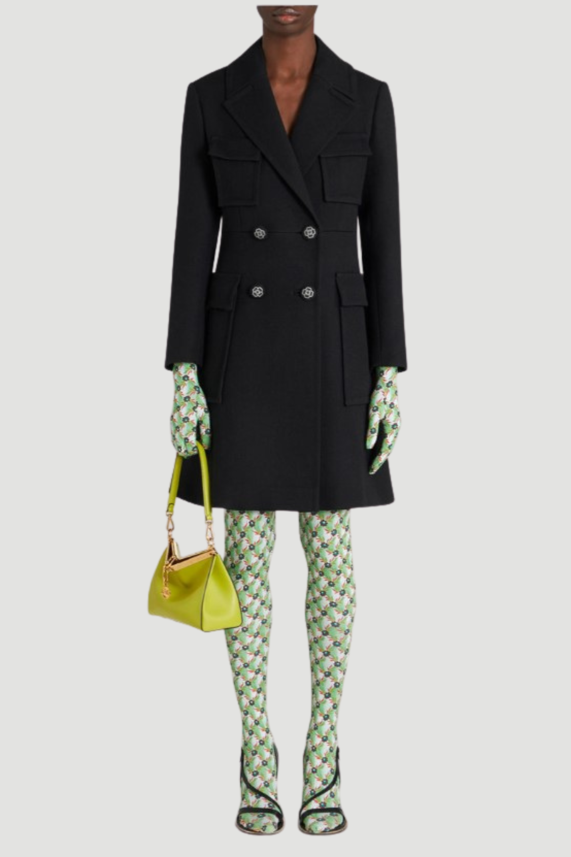 FLORAL BUTTONED COAT - Etro