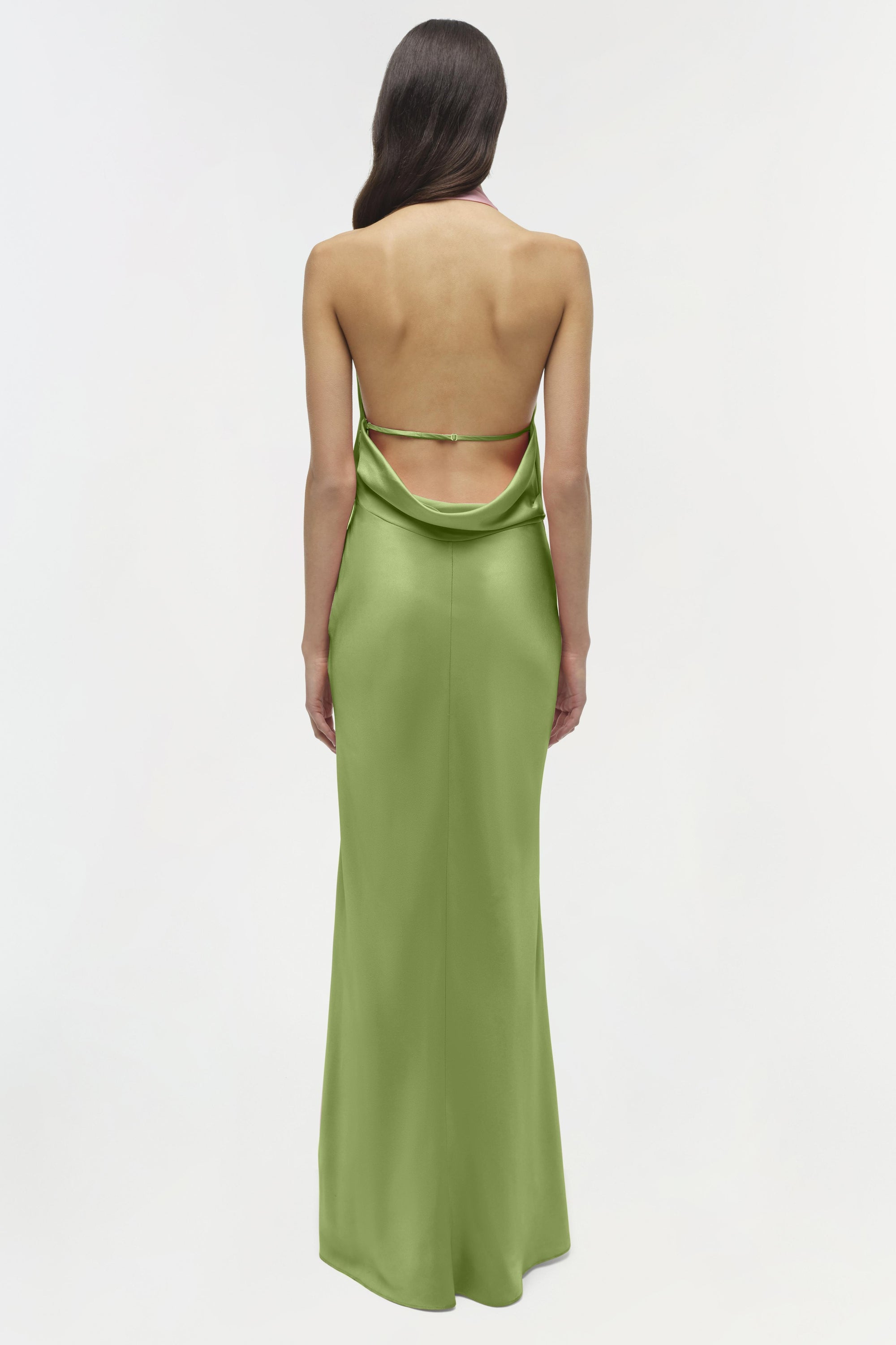 Reannon Satin Gown - Simkhai