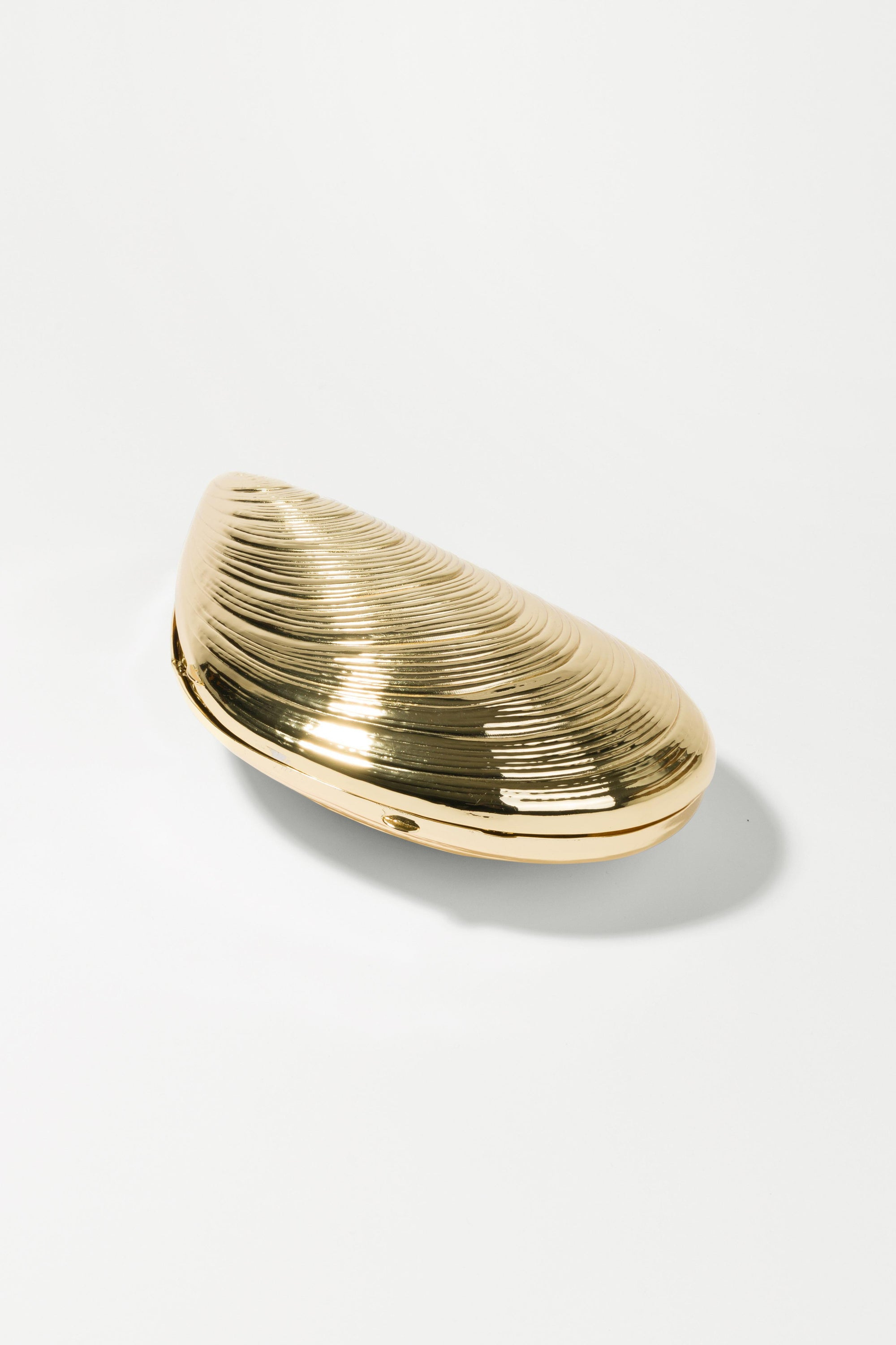 Bridget Metal Oyster Clutch - Simkhai