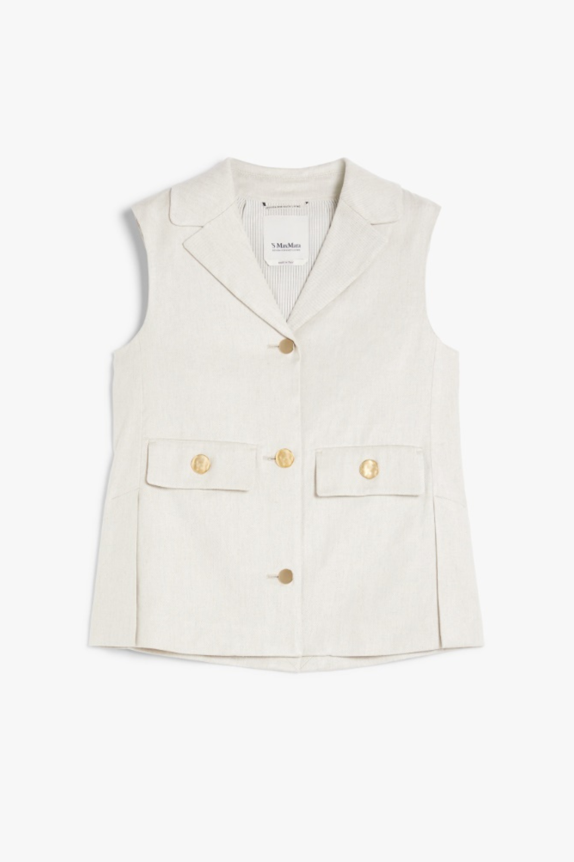 Linen Gilet Jacket - Max Mara