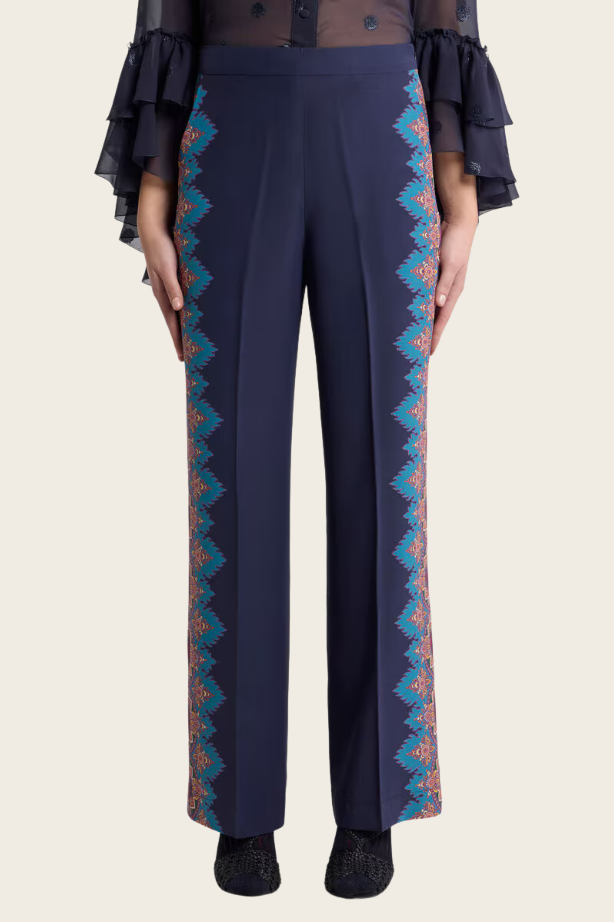Silk Trousers - Etro
