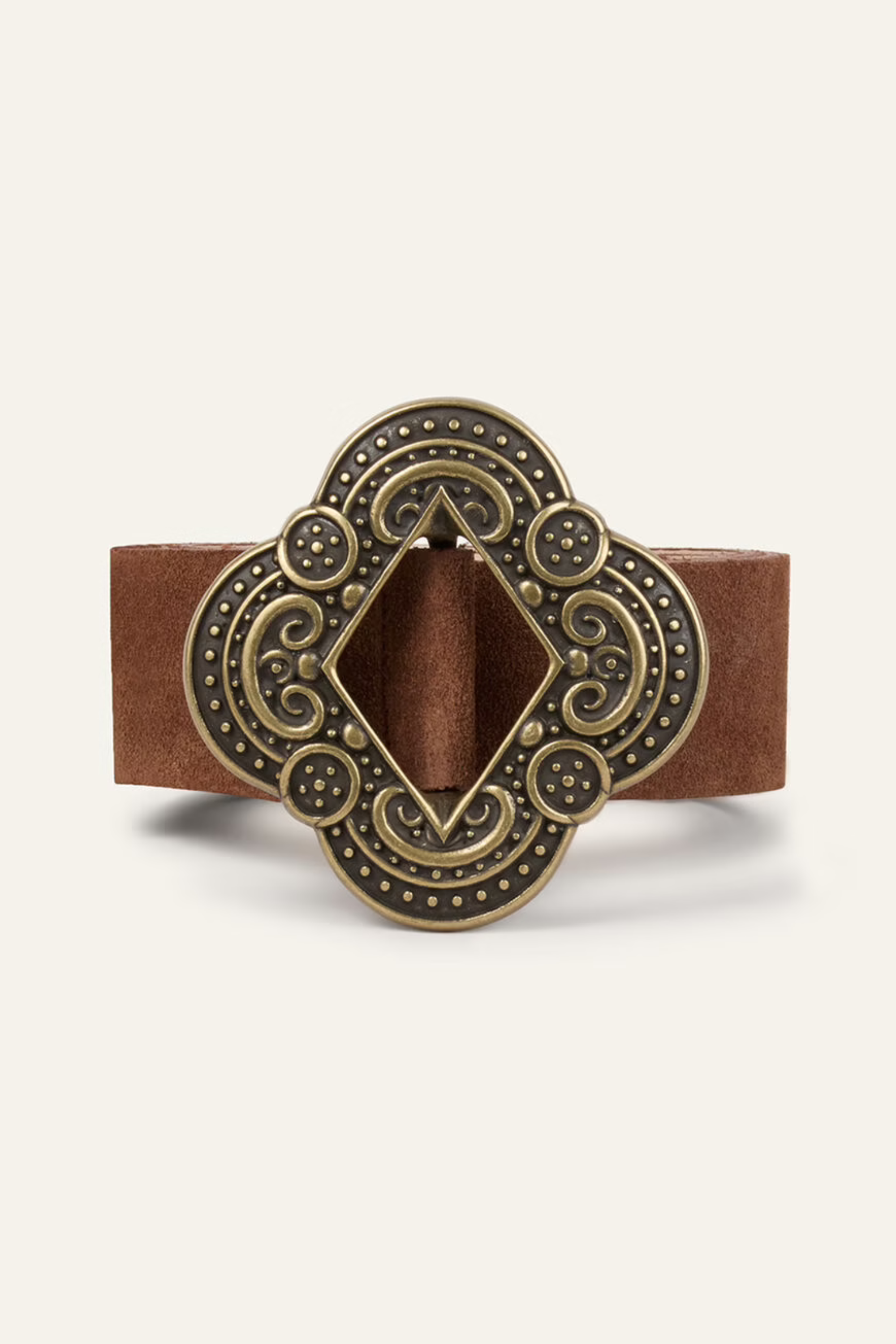 Binta Belt, 100% Croûte de Cuir, Camel, Espace Cannelle, New Arrivals, FW25