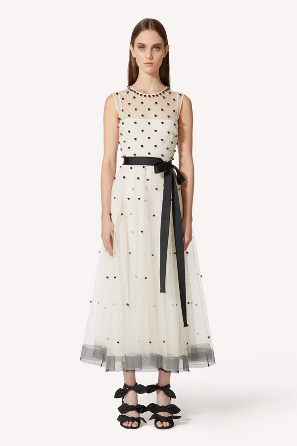 Point D'esprit Tulle Dress by Red Valentino