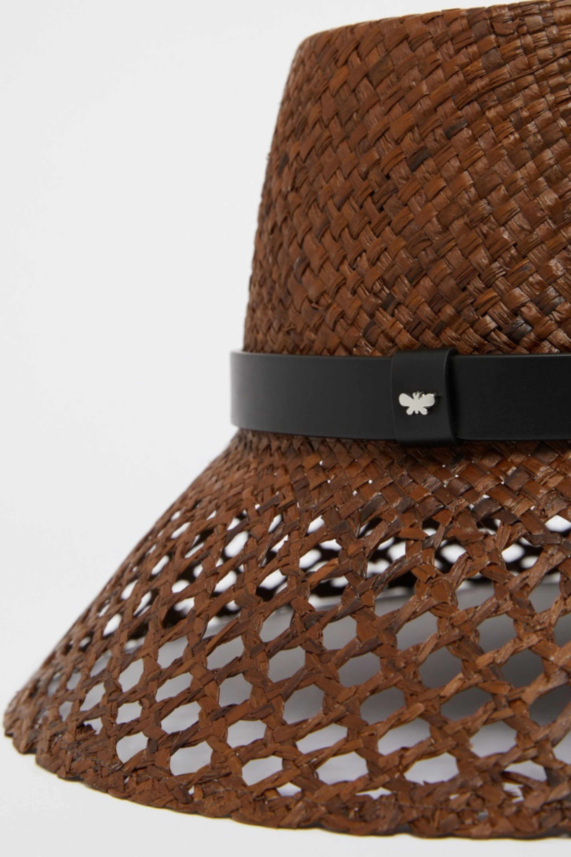 Perforated raffia hat - Max Mara