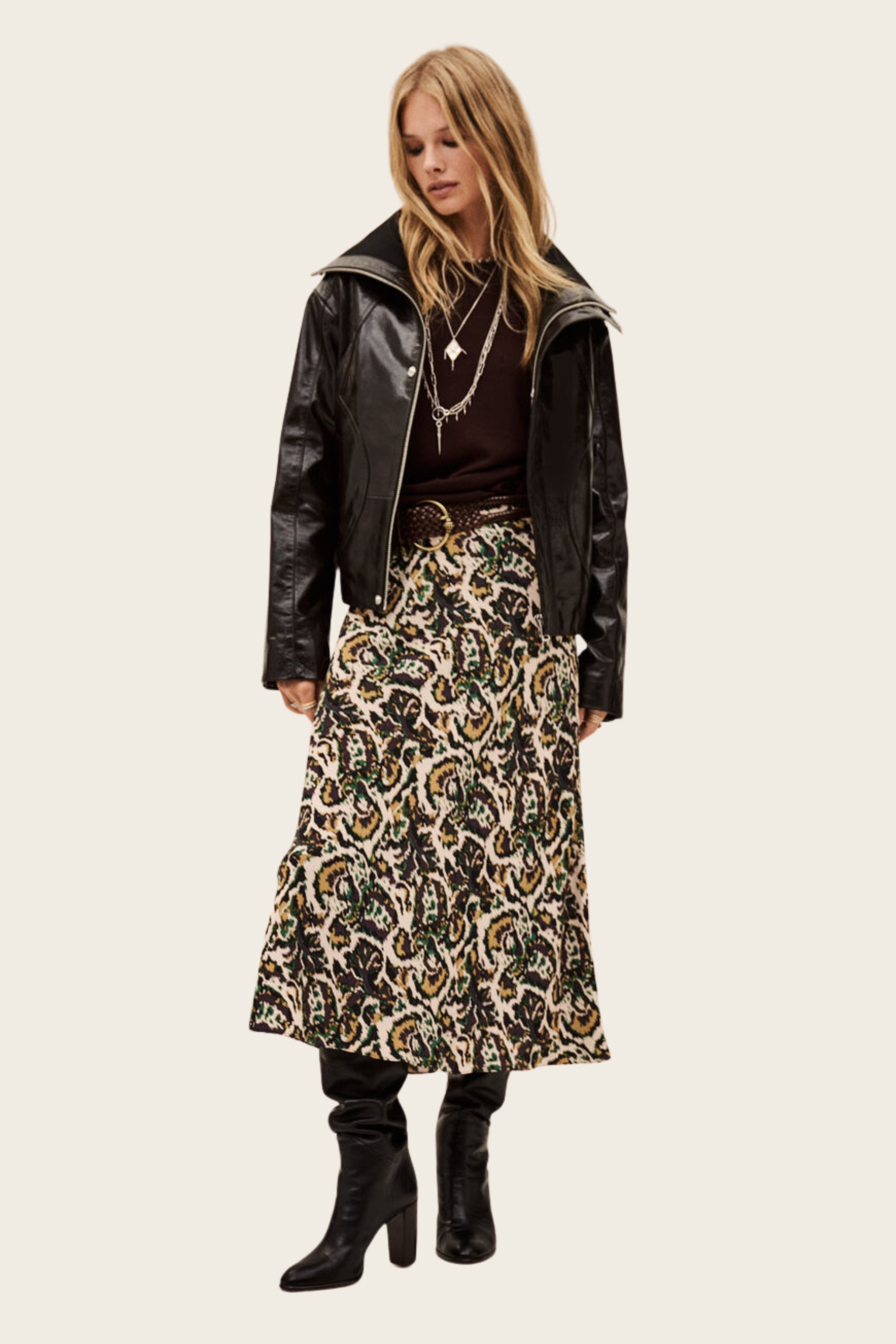 Onintia midi skirt - Ba&Sh