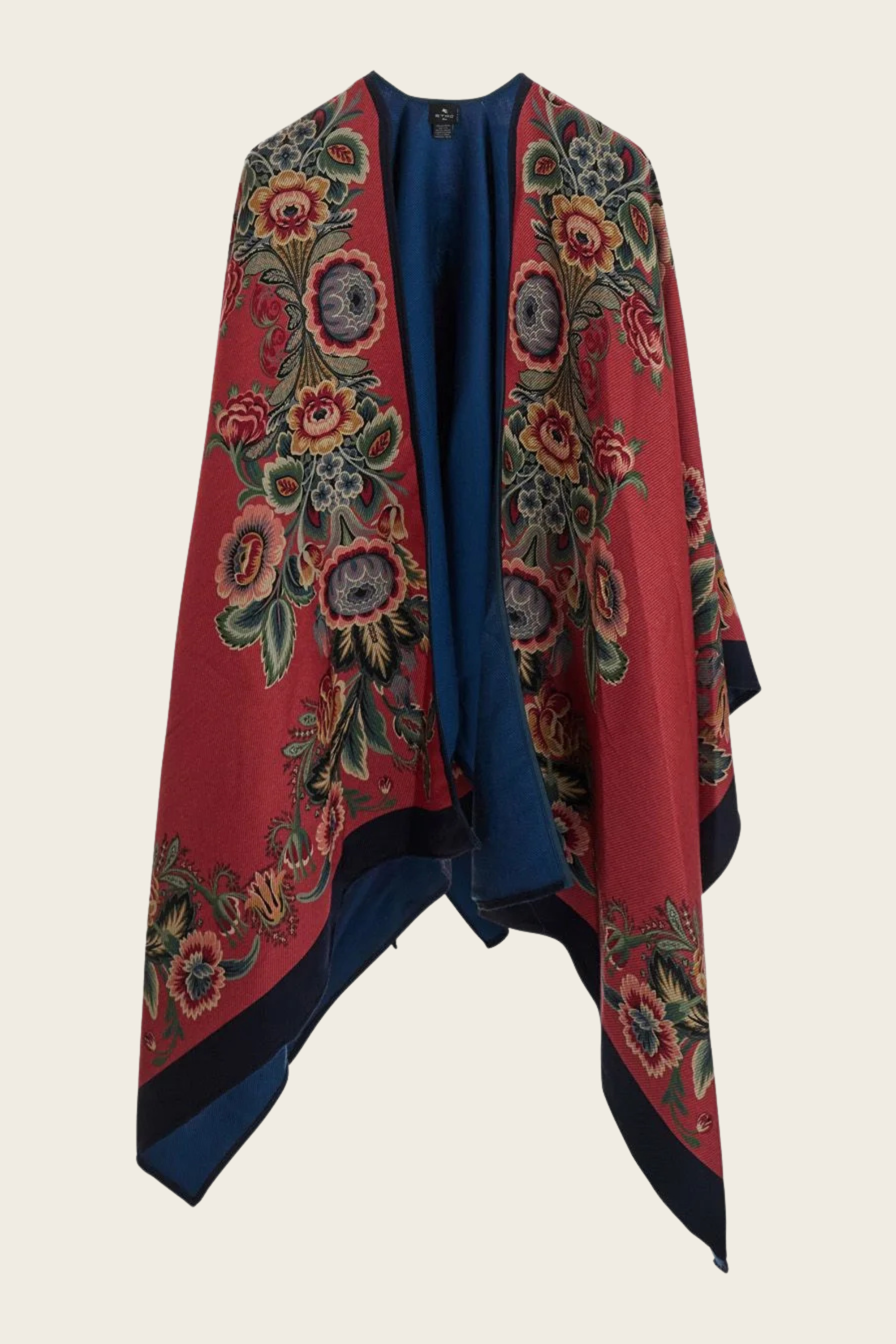 Floral Printed Cape - Etro