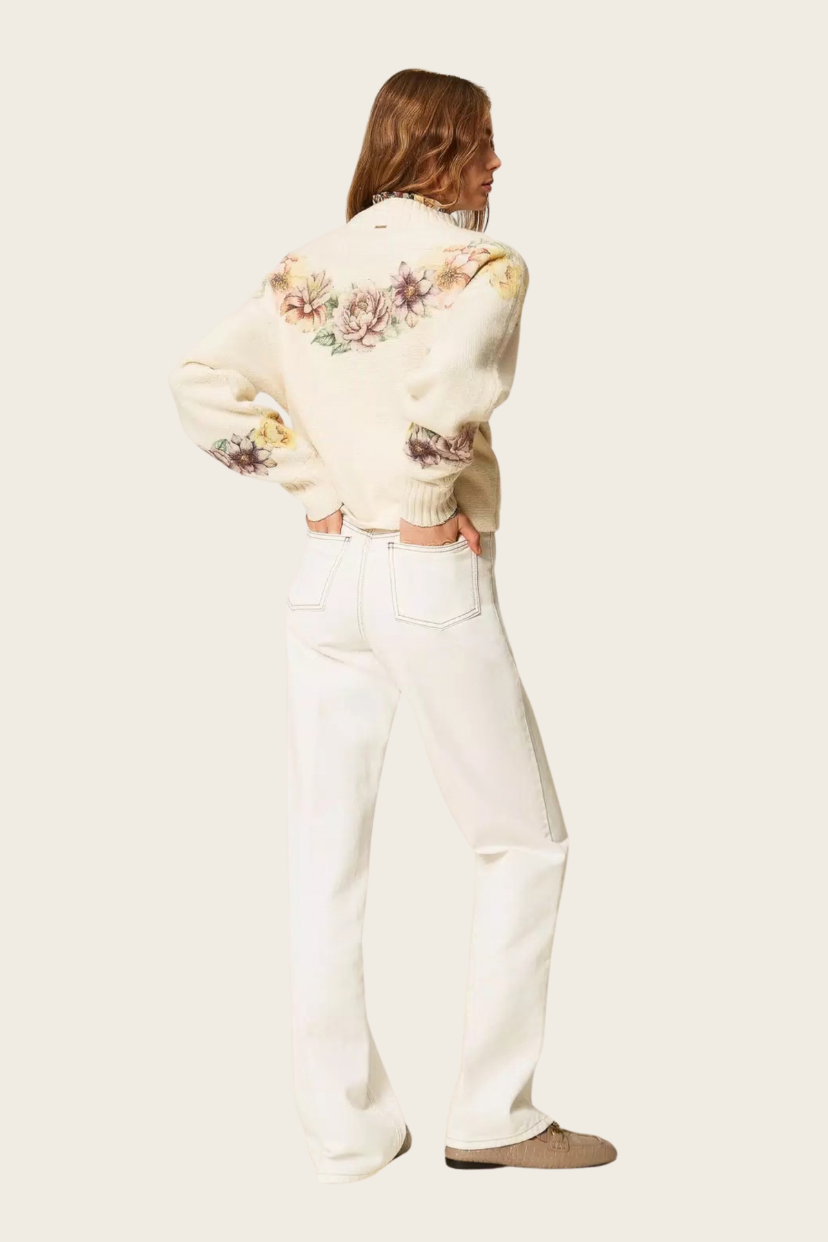 Bull Denim Trousers - Twinset