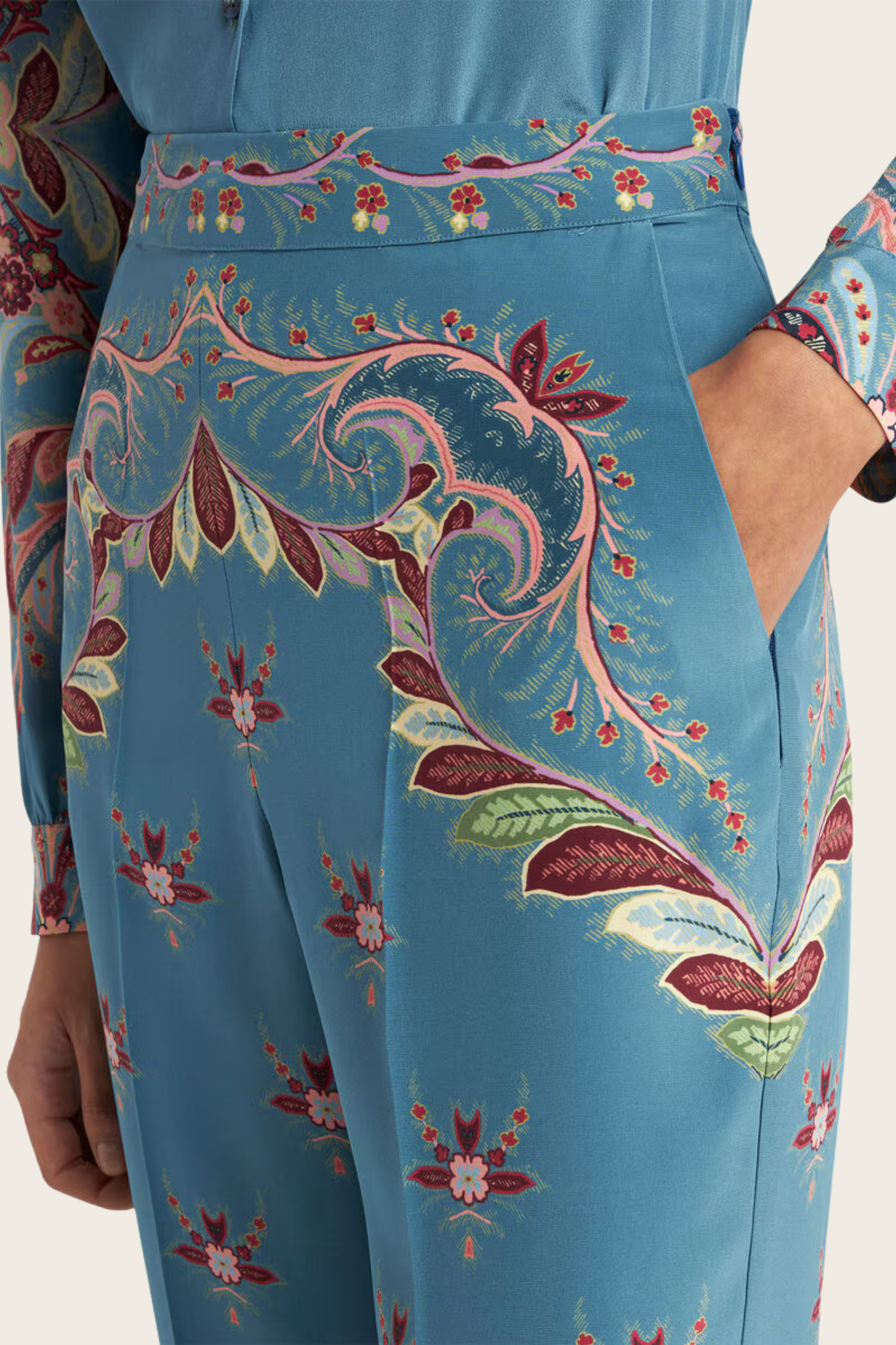 Silk Trousers - Etro