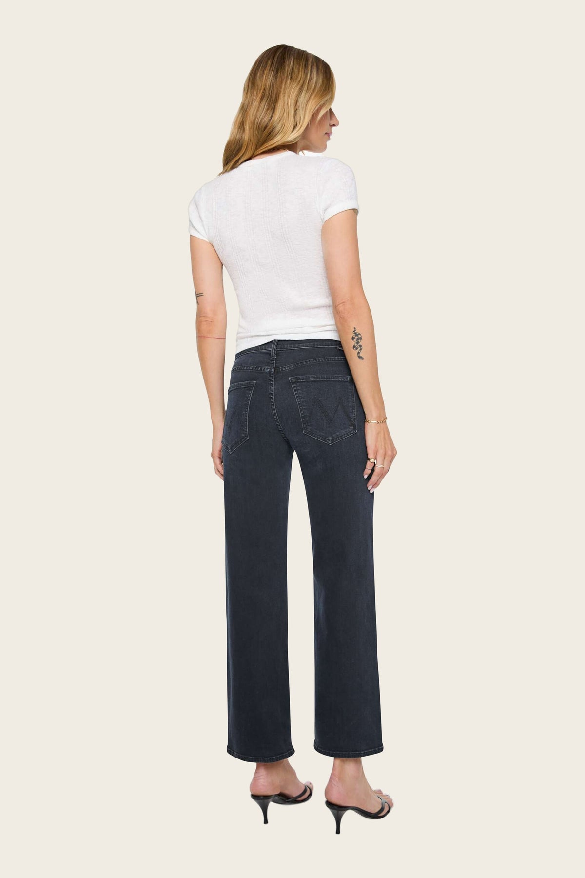 The Mid Rise Zip Rambler Ankle – Night In Venice - Mother