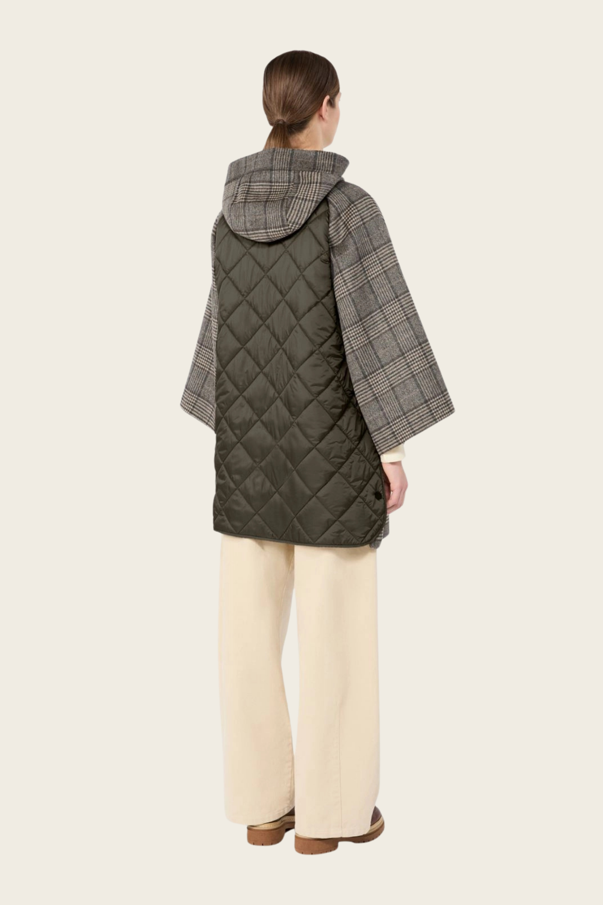 Seggio Prince of Wales Coat - Max Mara