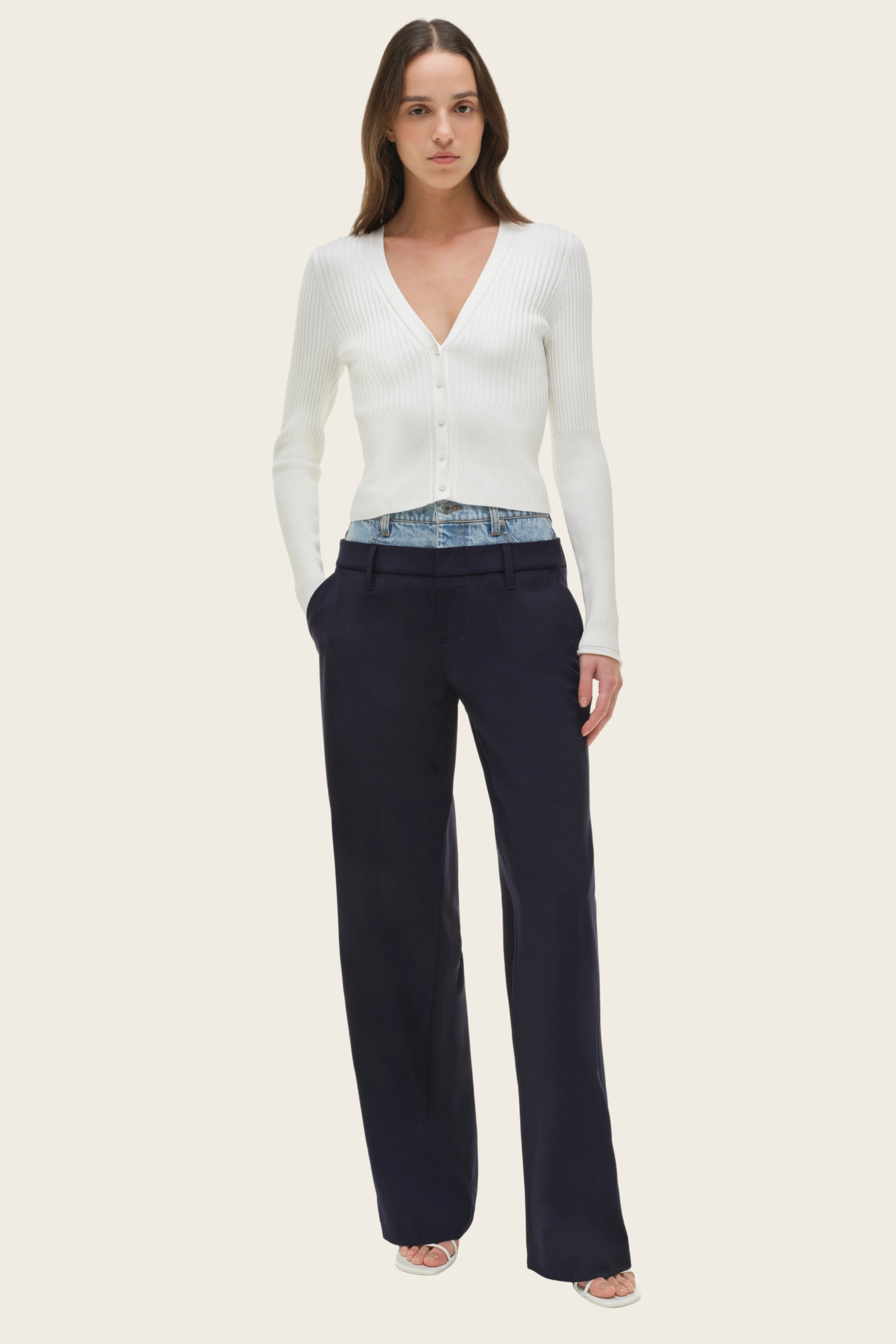 Ophelia Double Waistband Combo Pant - Simkhai
