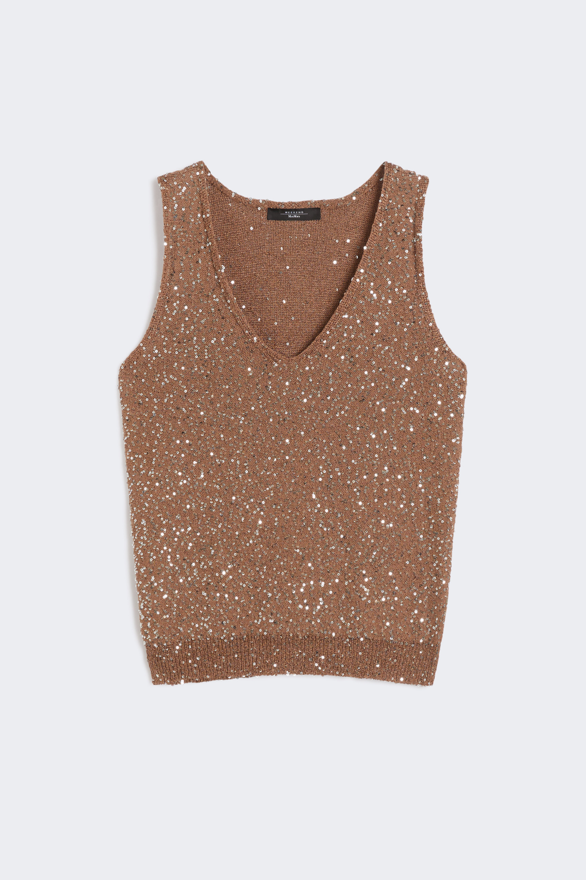 Acaici Sequinned Knitted Top - Max Mara