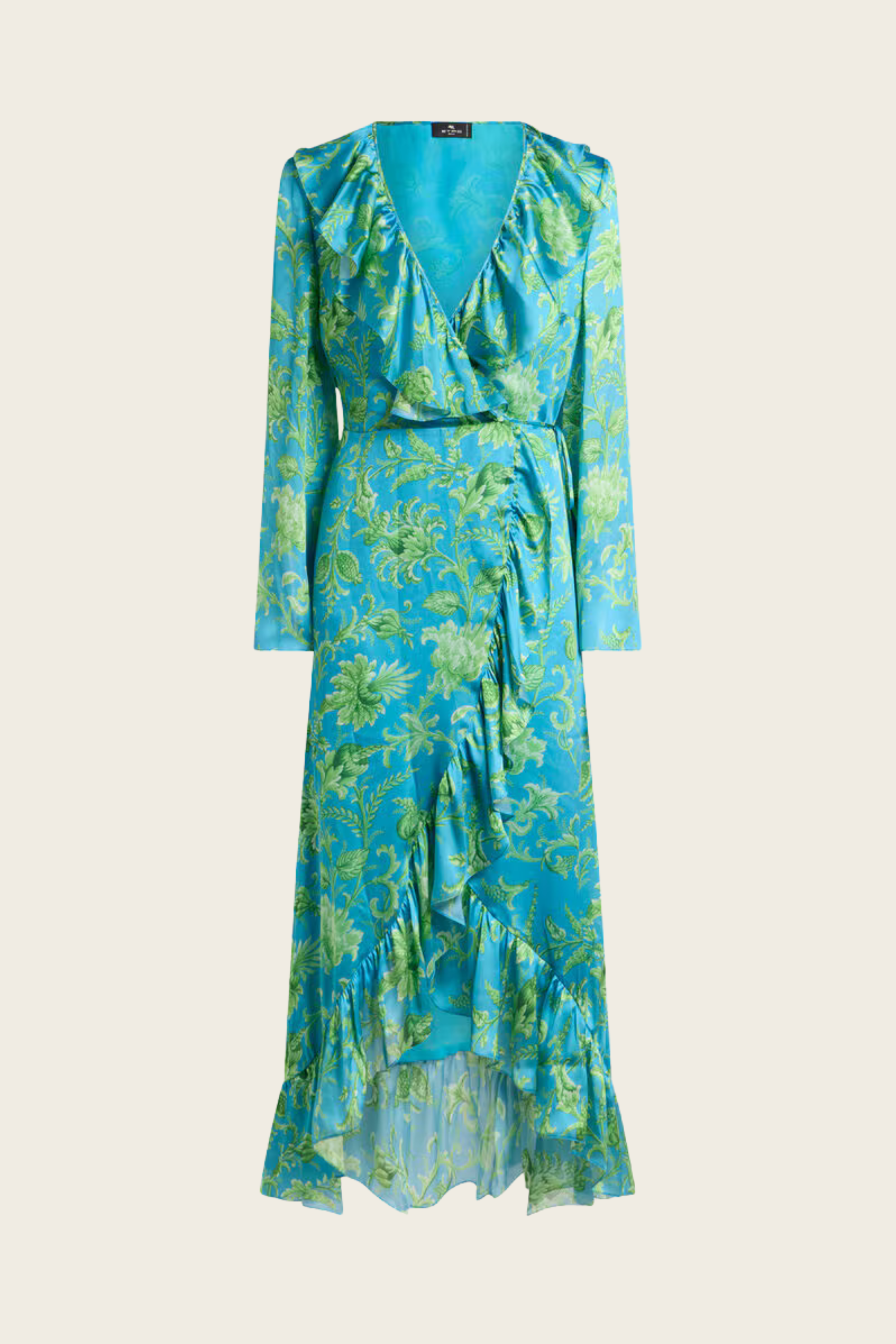 Peau D'ange Long Wrap Dress - Etro