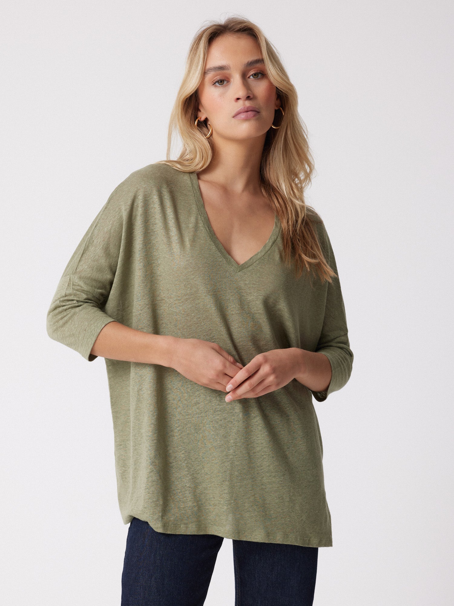 Emilie linen t-shirt - Notshy