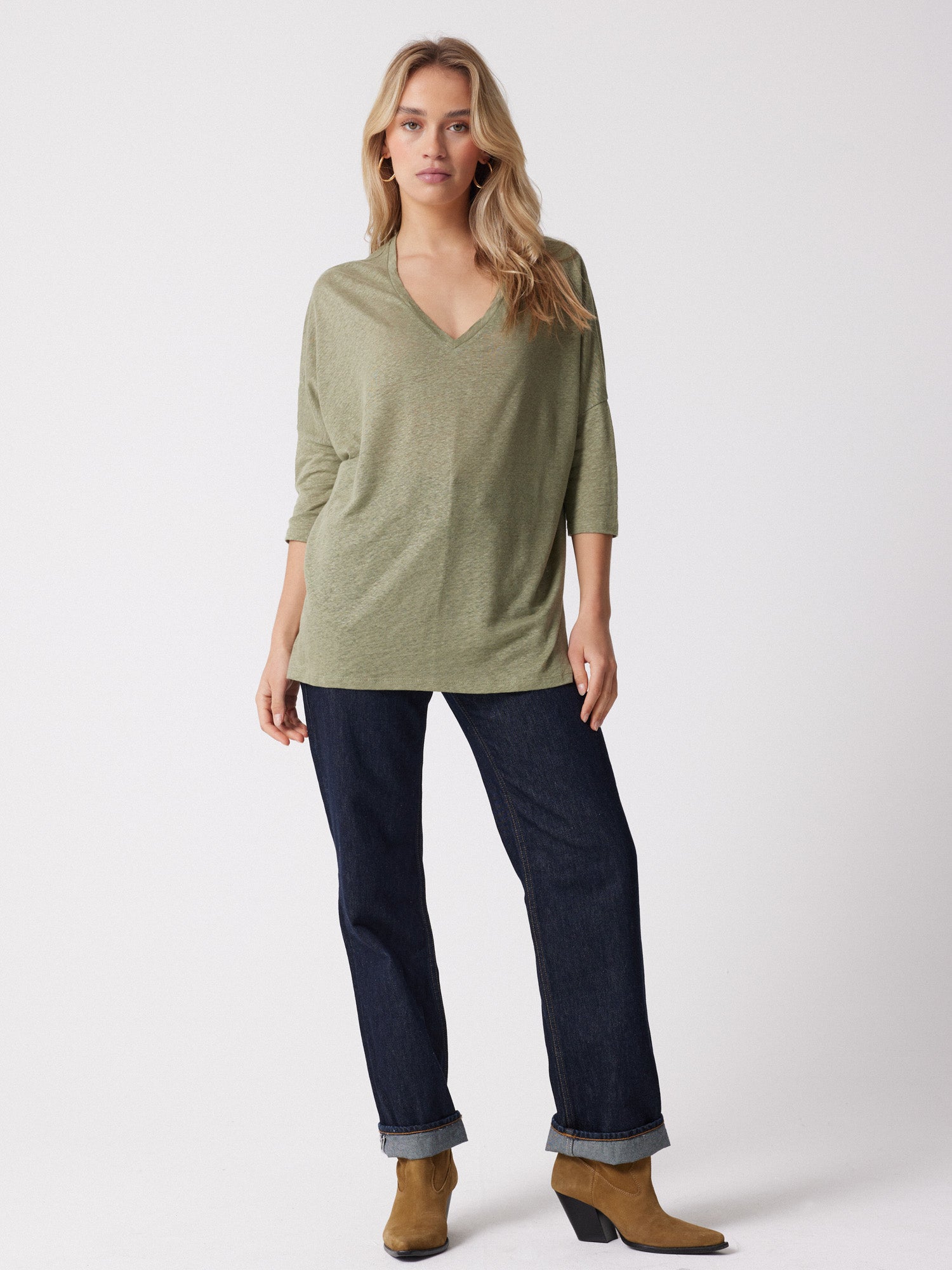 Emilie linen t-shirt - Notshy