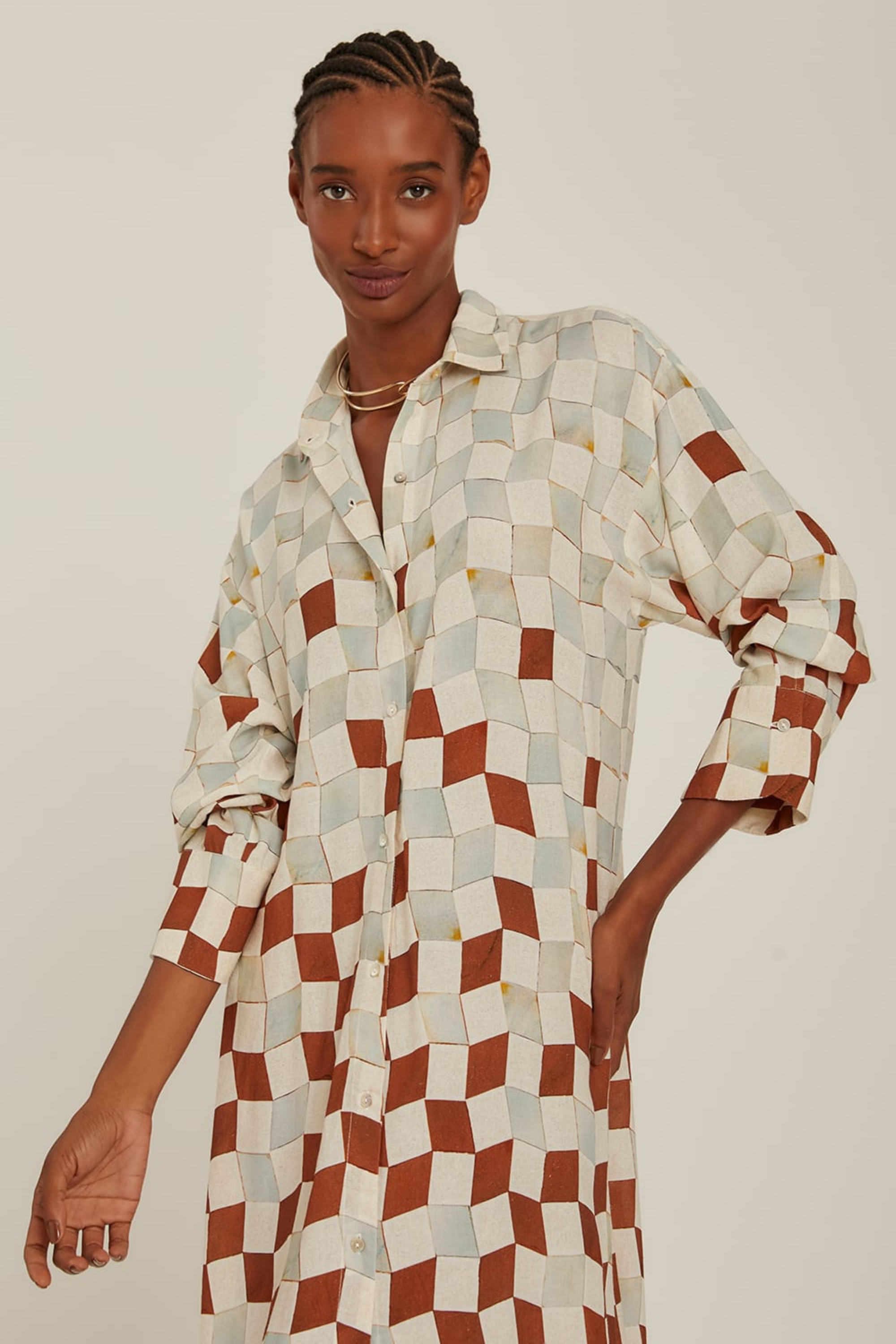 Casablanca Comfort Shirt Dress - Lenny Niemeyer & Misci