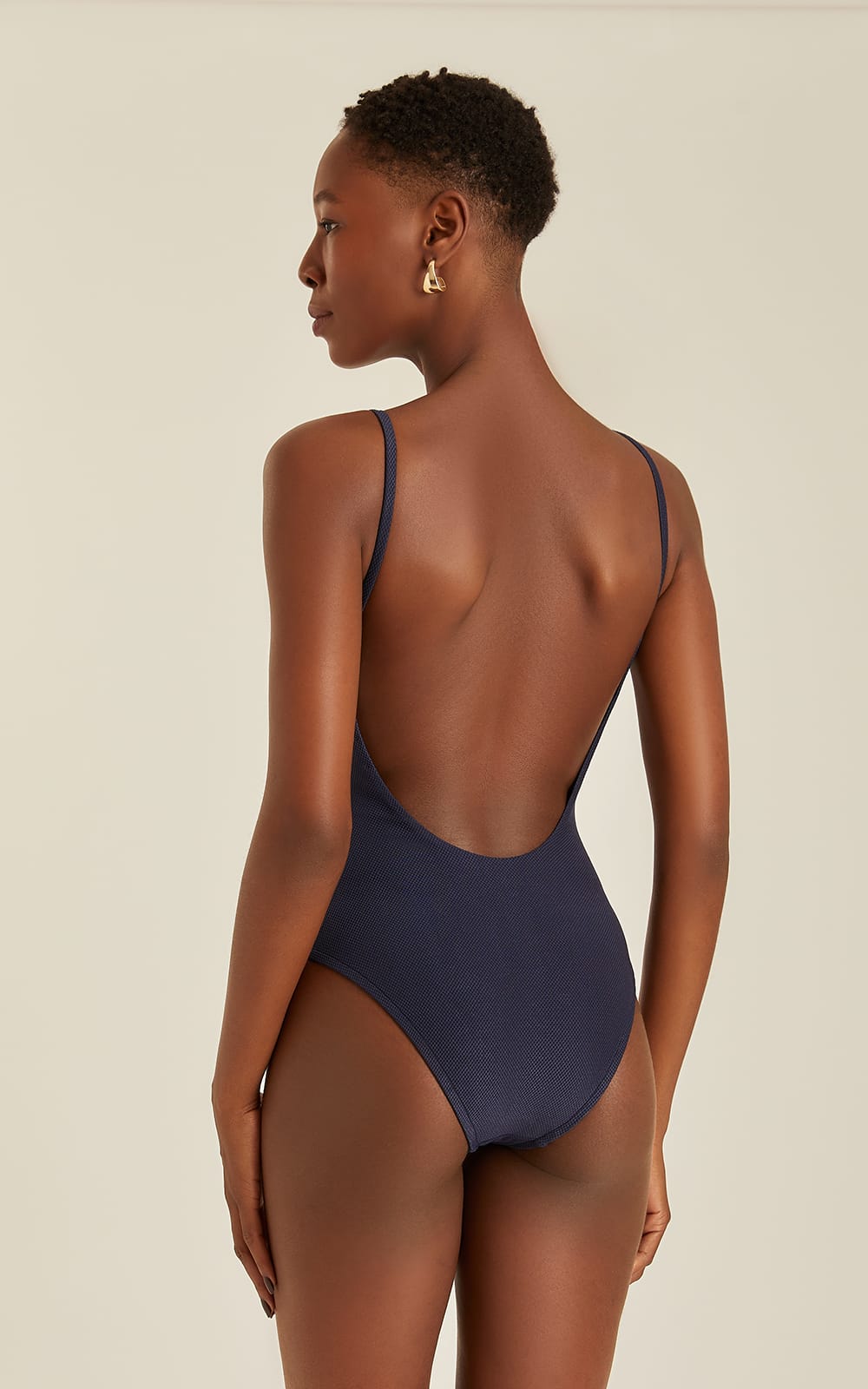Embellished Chain Classic Swimsuit - Lenny Niemeyer