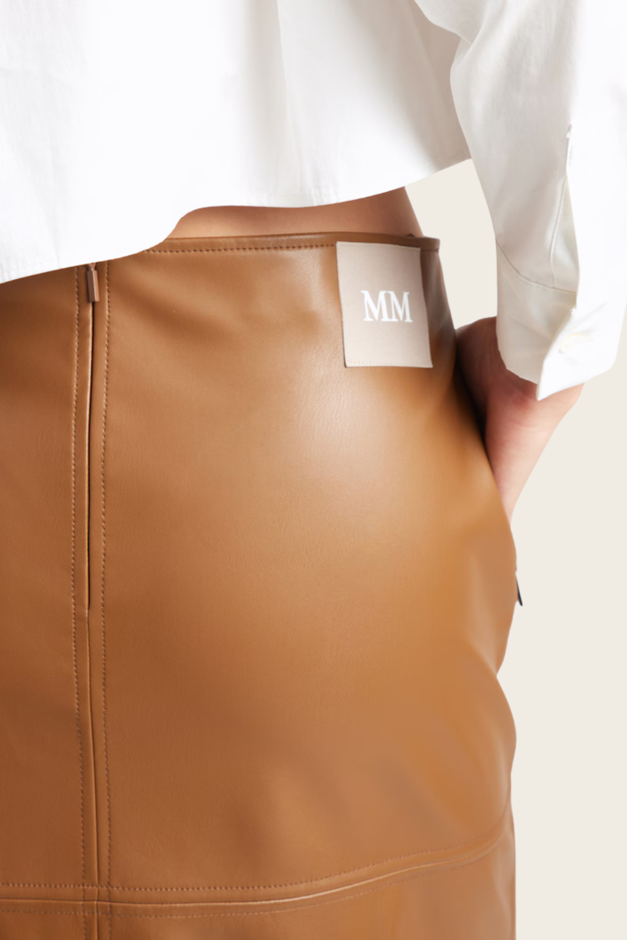 Fabiana Skirt Cognac - Max Mara