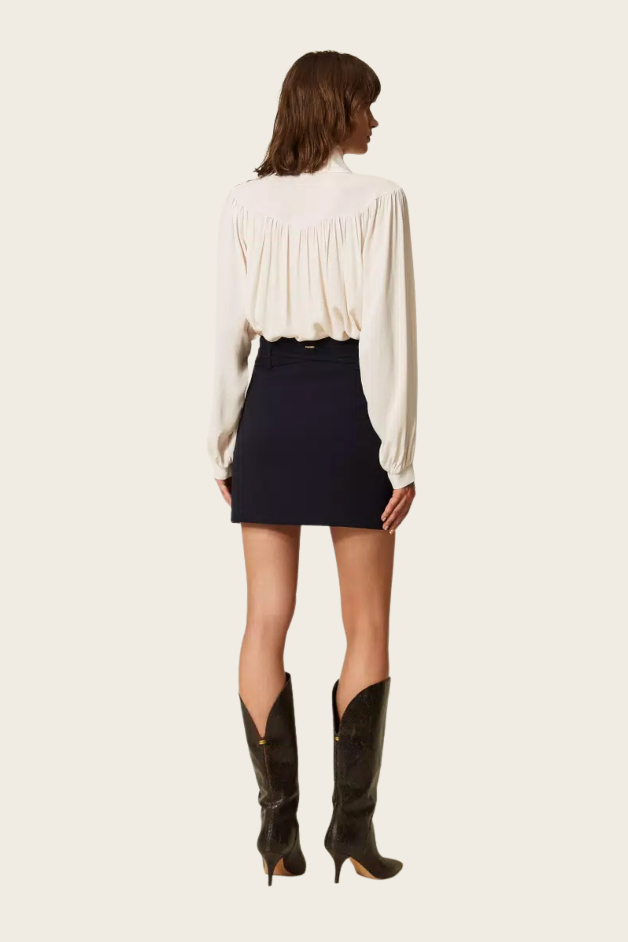 Miniskirt with belt - Twinset