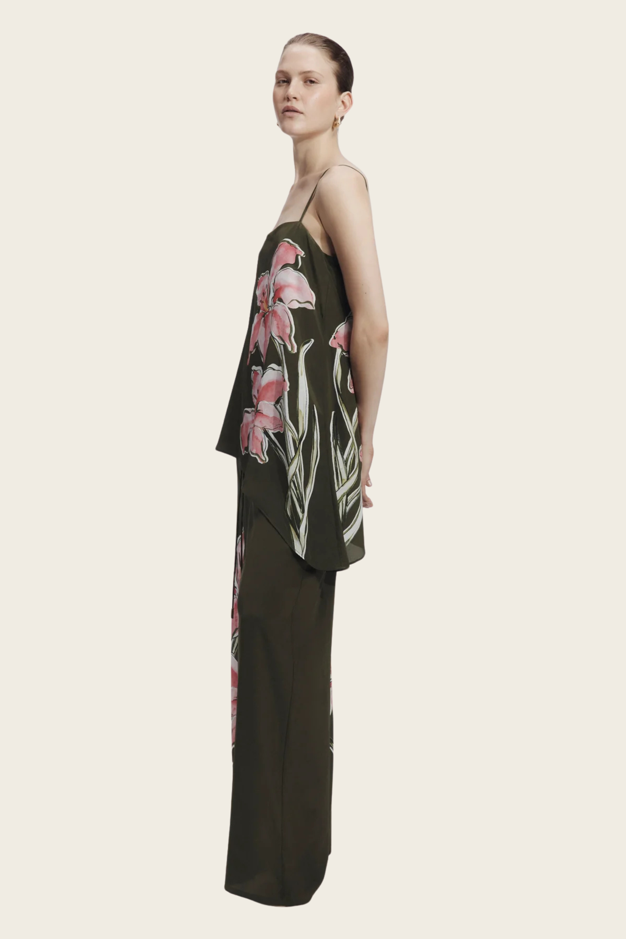 Rhea Silk Cami - Aje