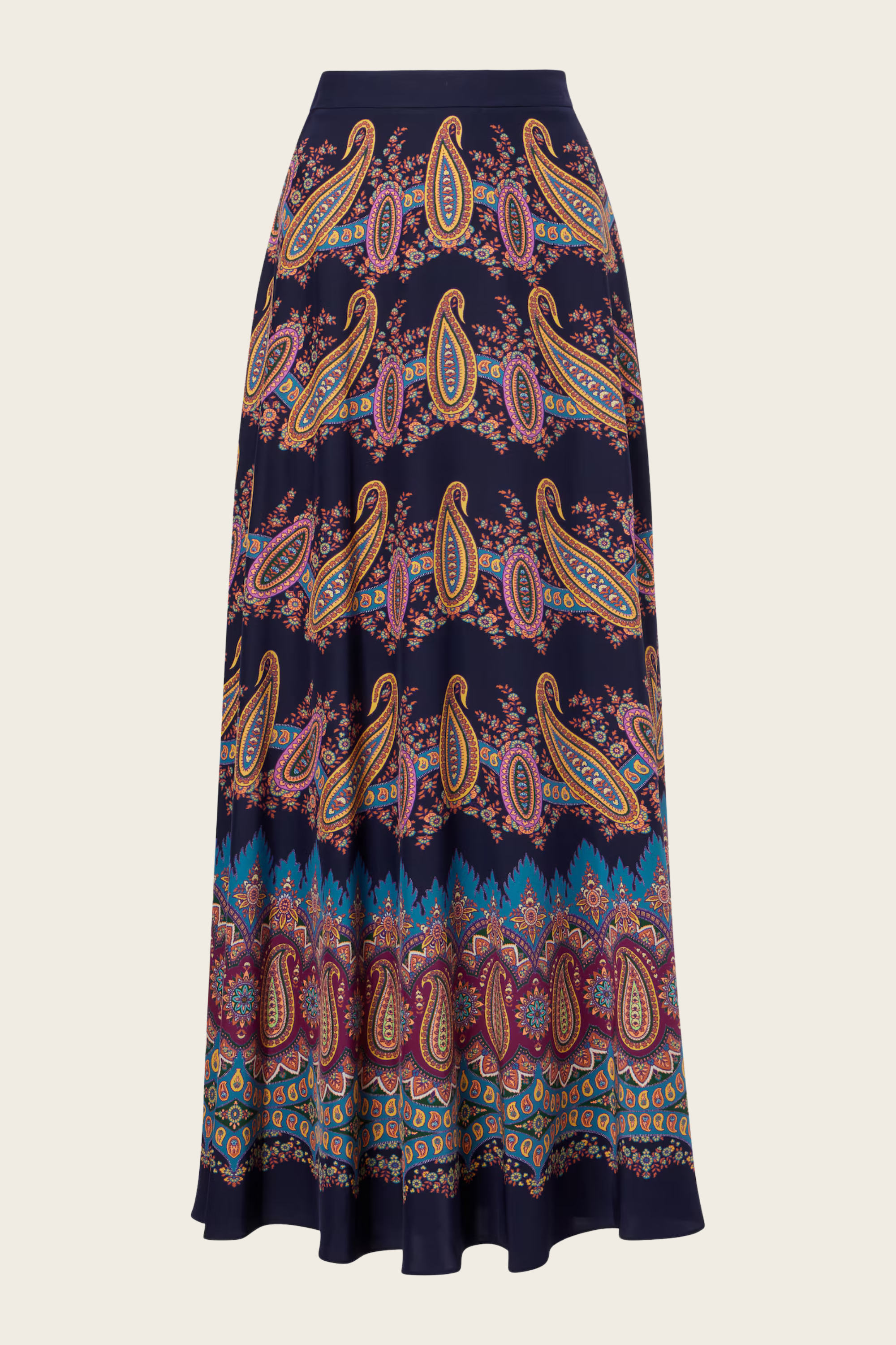 Paisley silk maxi skirt - Etro