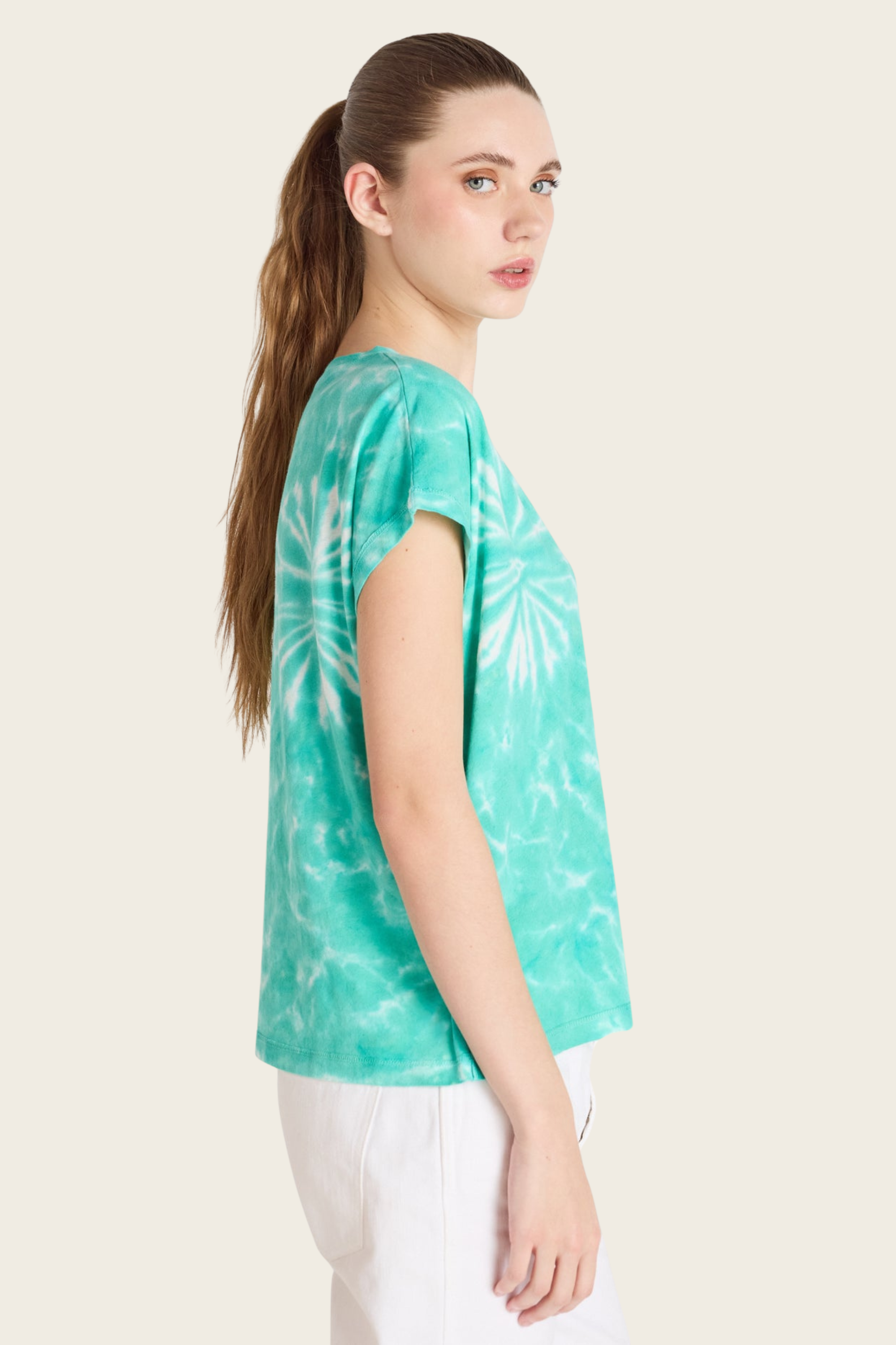 Suzie Fancy T-Shirt - Absolut Cashmere