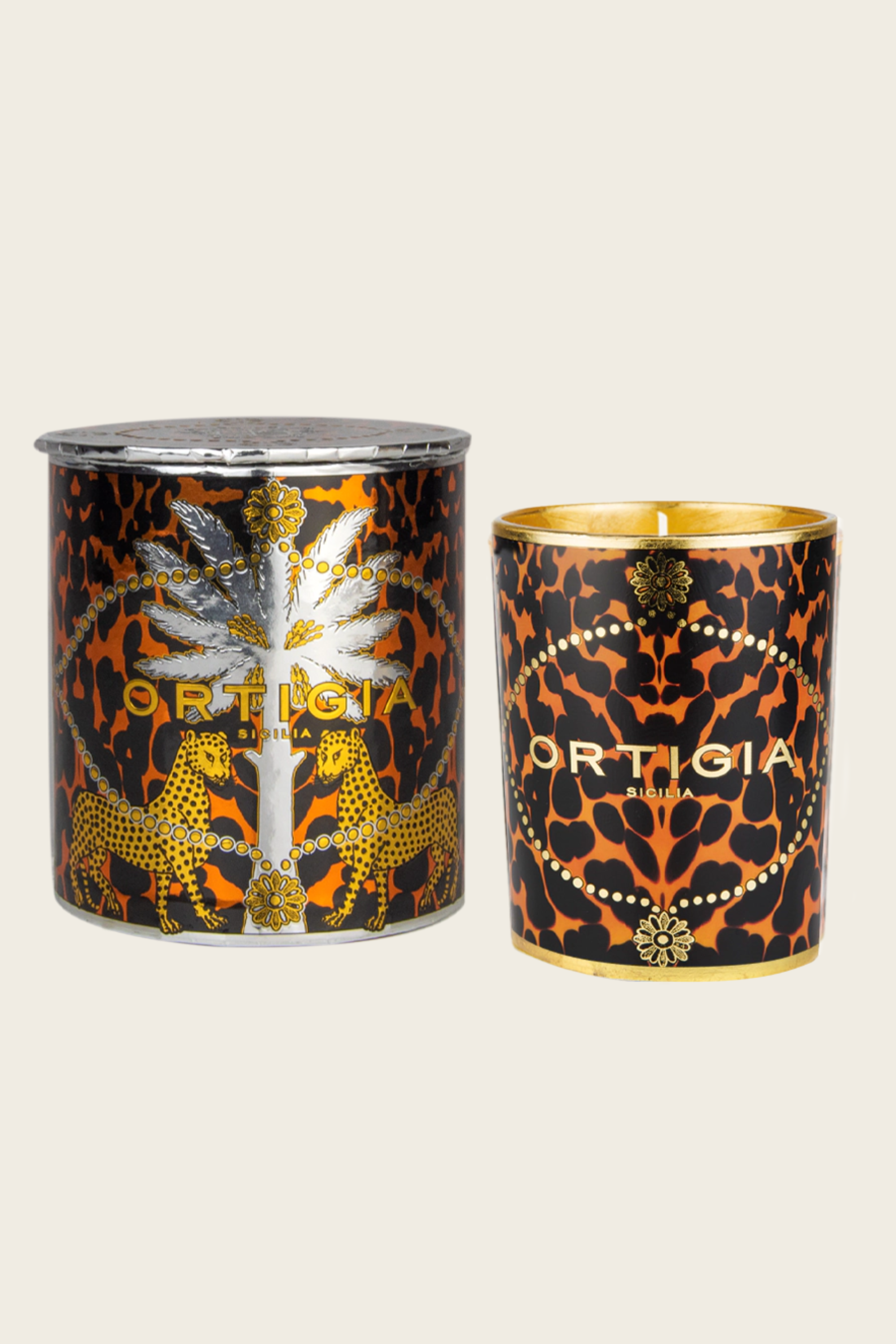 Vela Decorada Ambra Nera – Ortigia Sicilia