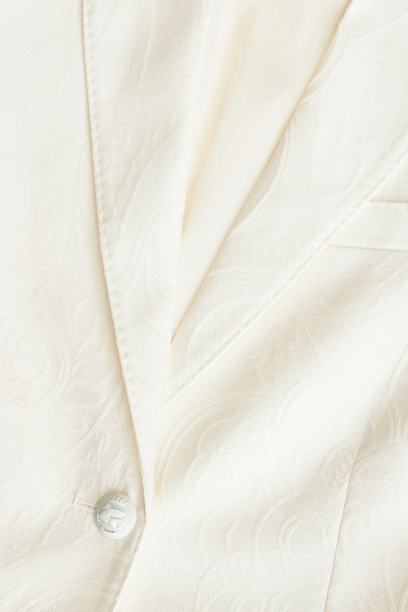 Tailored Paisley Jacquard Jacket - Etro