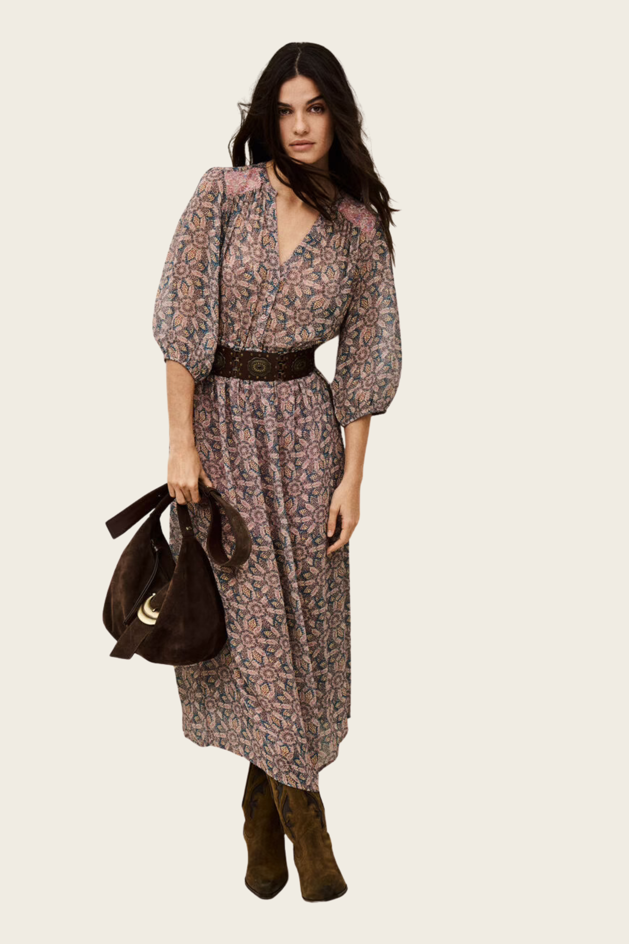 Tizia Dress - Ba&Sh - ESPACE CANNELLE