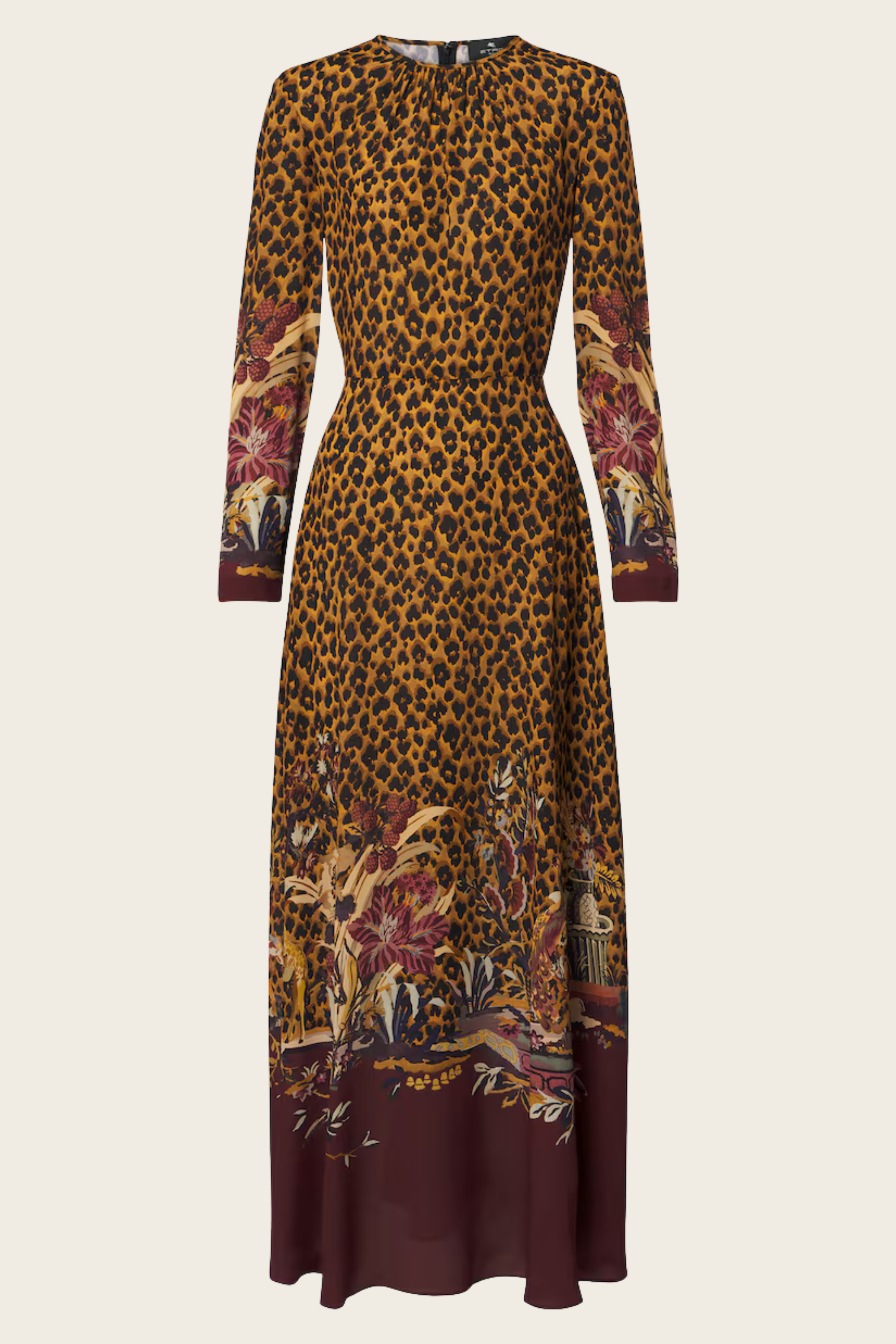 Leopard Print Maxi Dress - Etro