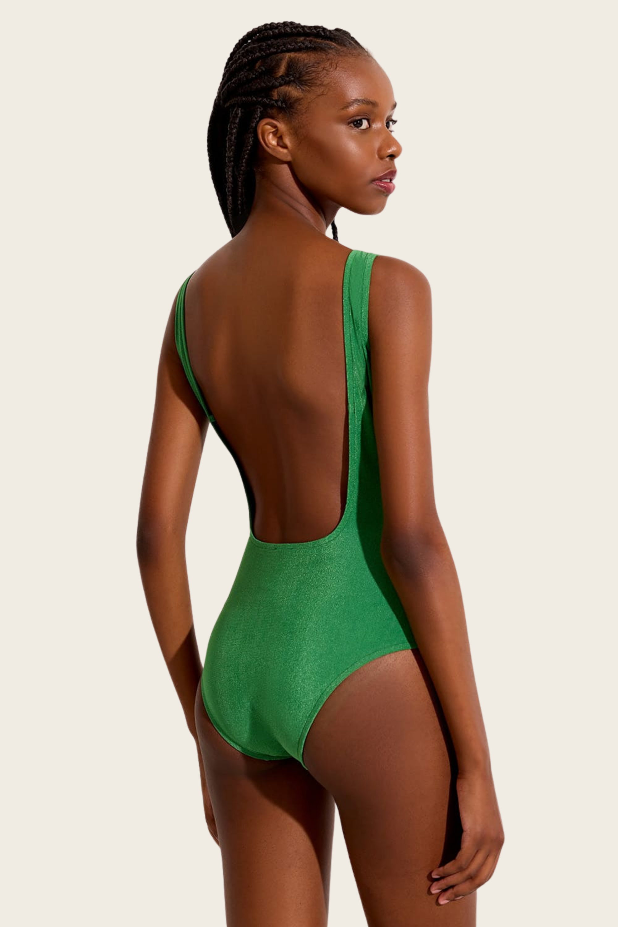 Green One-Piece Swimsuit - Lenny Niemeyer - ESPACE CANNELLE