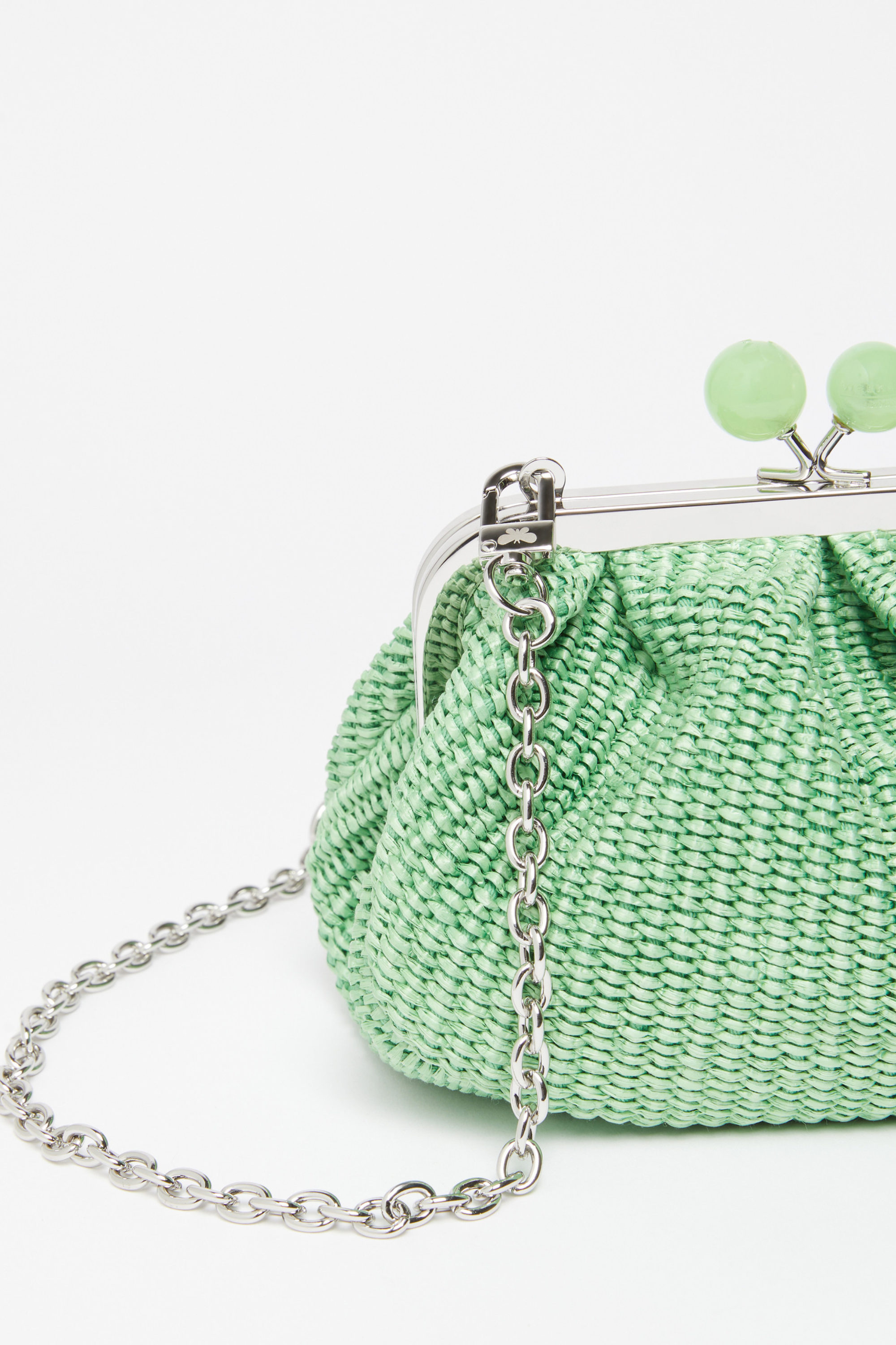 Small raffia-effect Pasticcino Bag - Max Mara