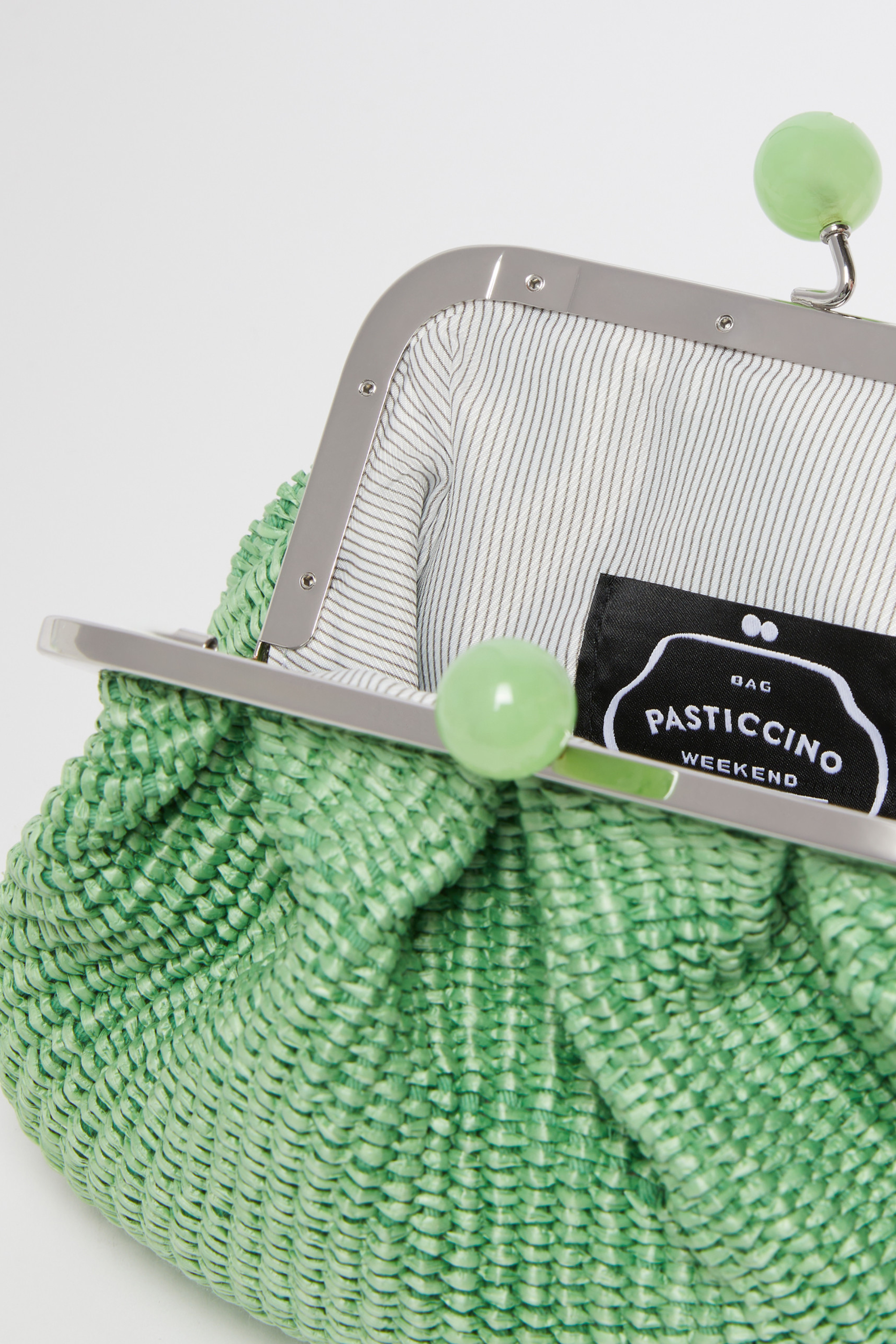 Small raffia-effect Pasticcino Bag - Max Mara