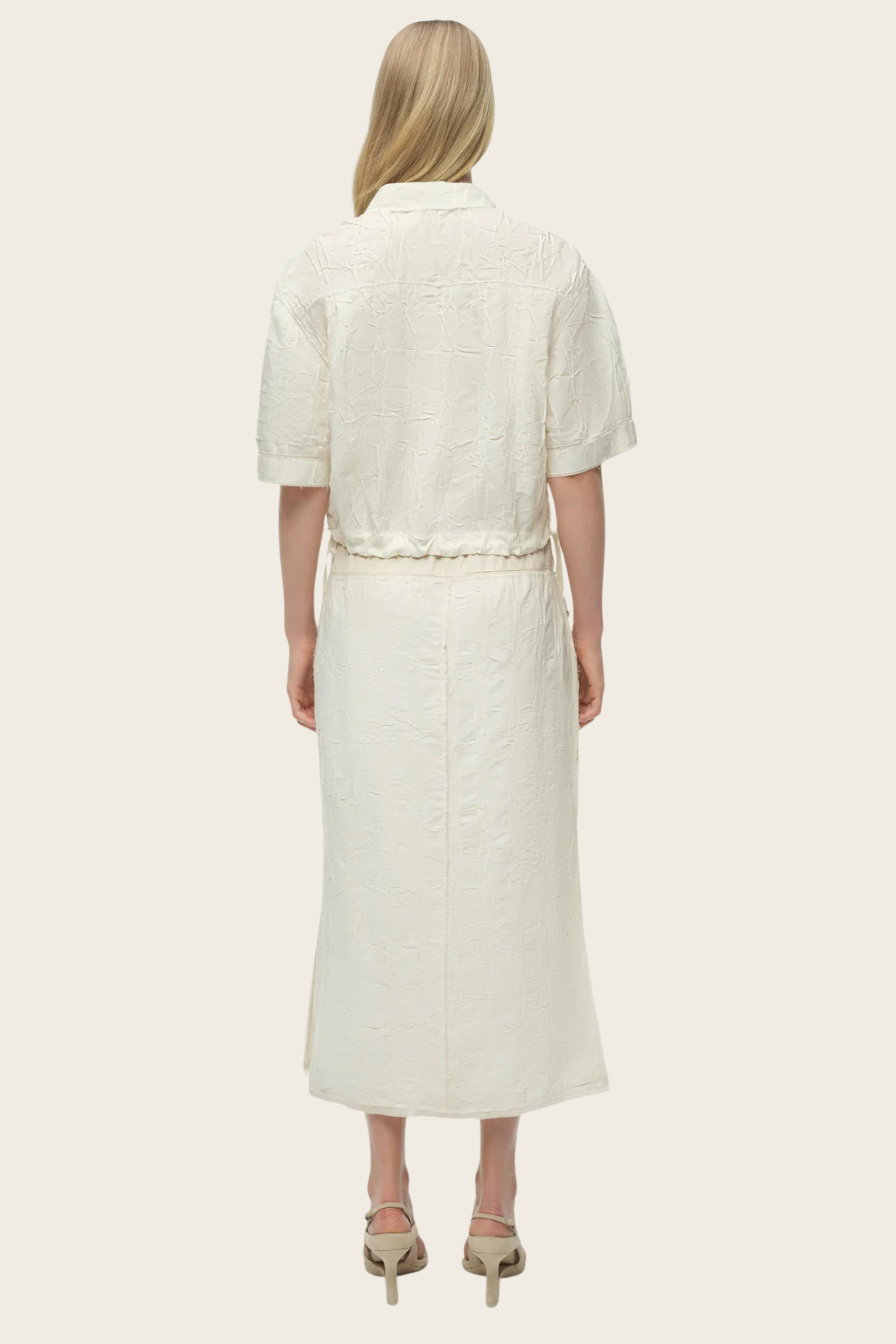 Ryland Camp Shirt & Huxen Midi Skirt - Simkhai