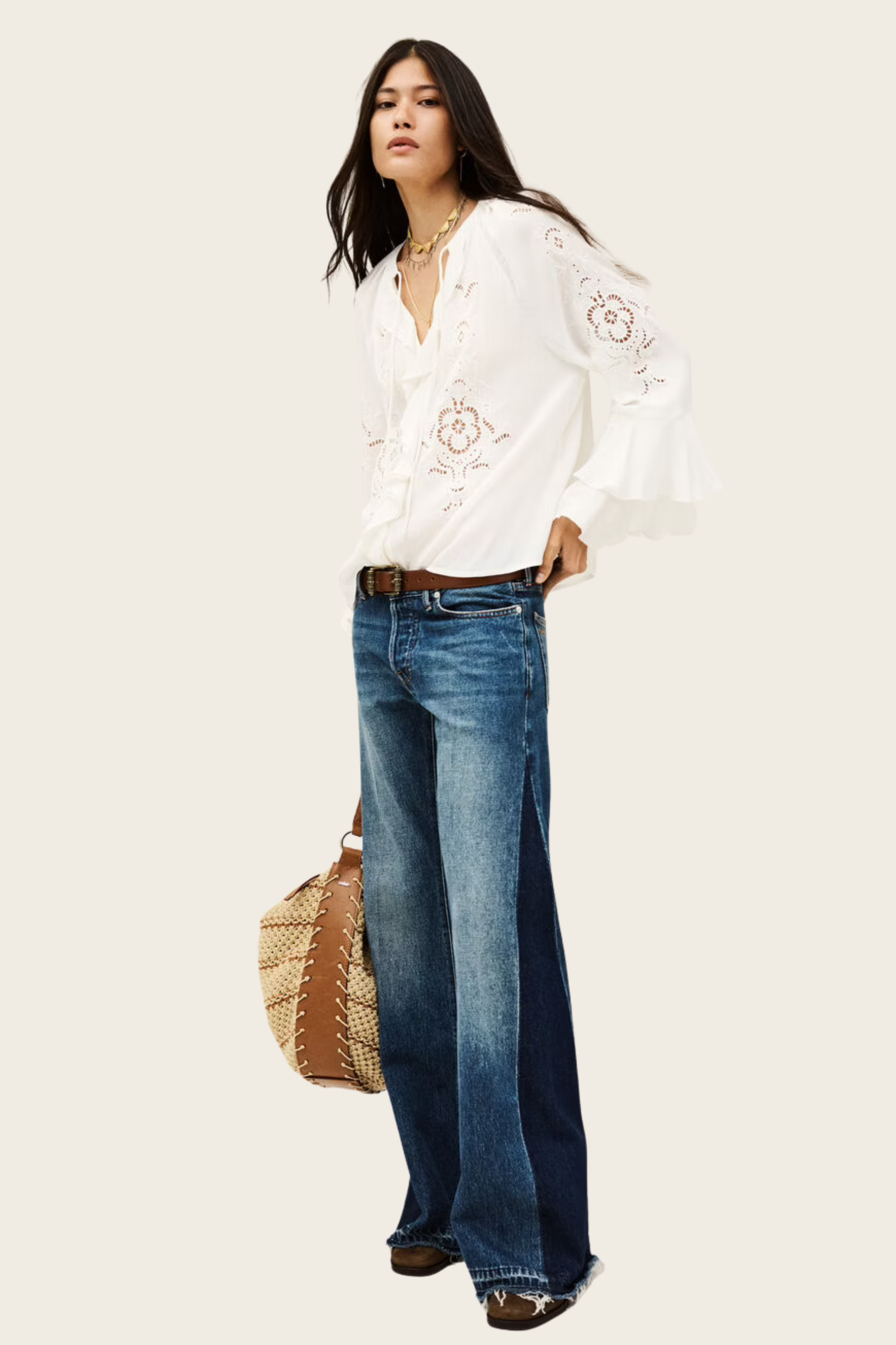 Flounced Blouse Omar - Ba&Sh