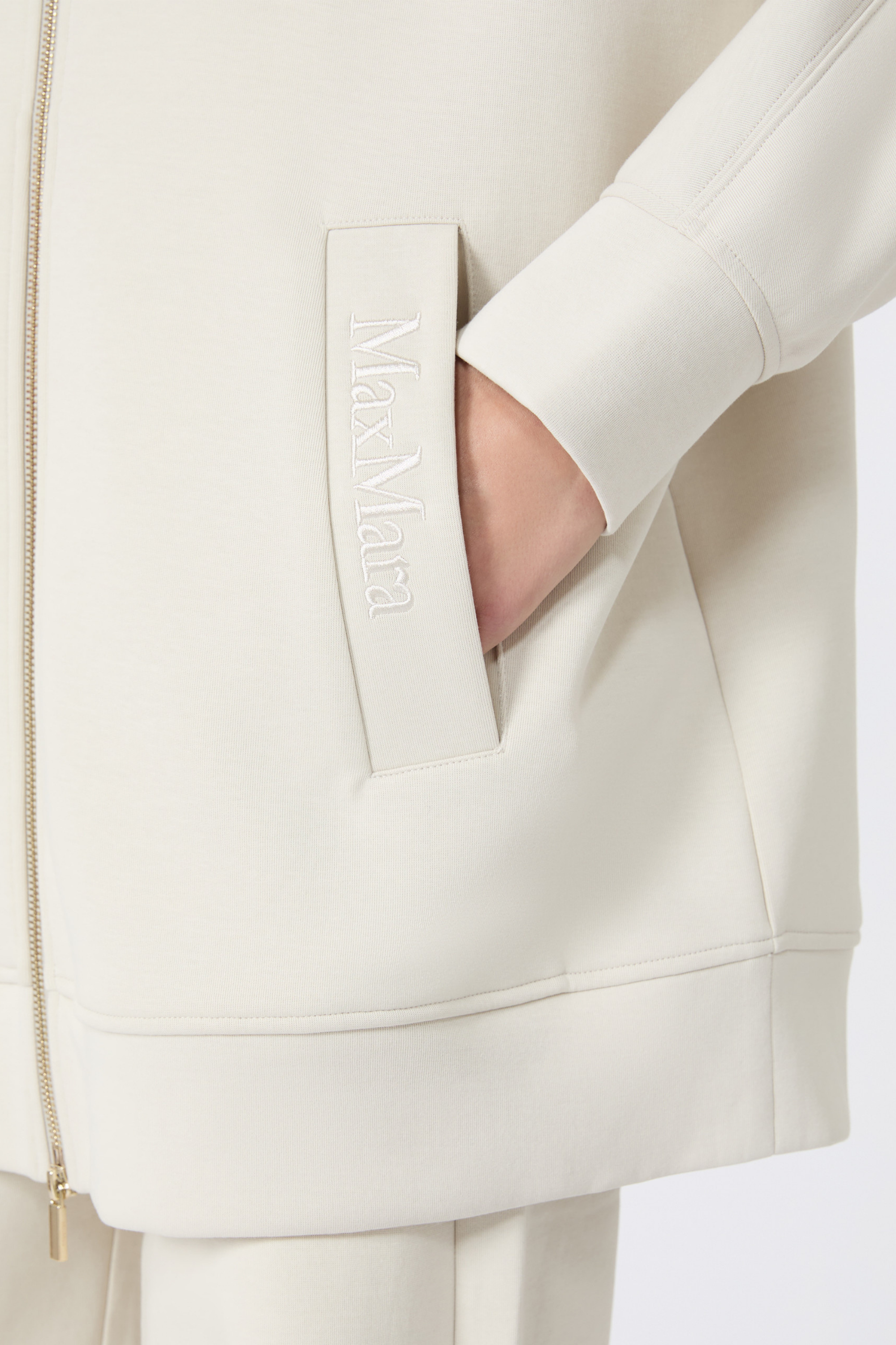 Verbano Jersey Hooded Jumper - Max Mara