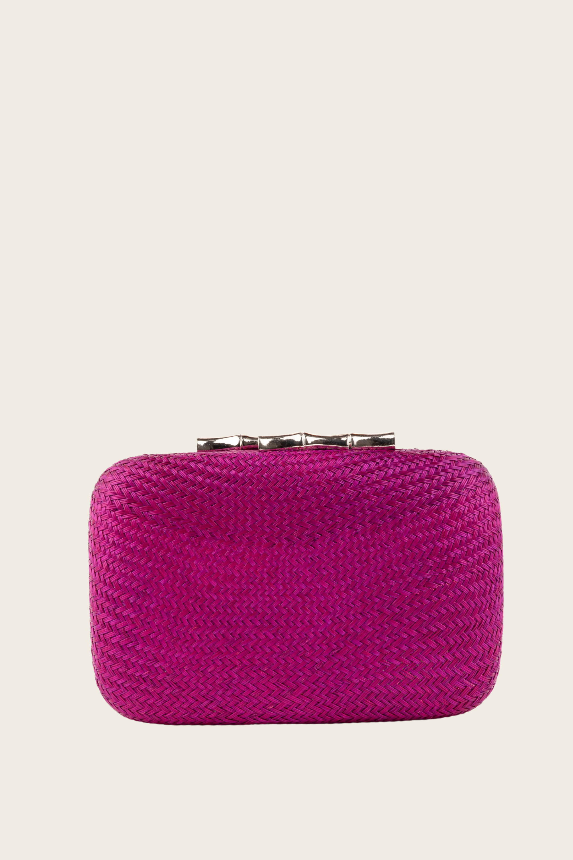 Hana Plum, Materials: Buntal natural fiber, Colour: Plum, Strap: Long silver metal shoulder chain, Espace Cannelle, SS25, Espace Cannelle