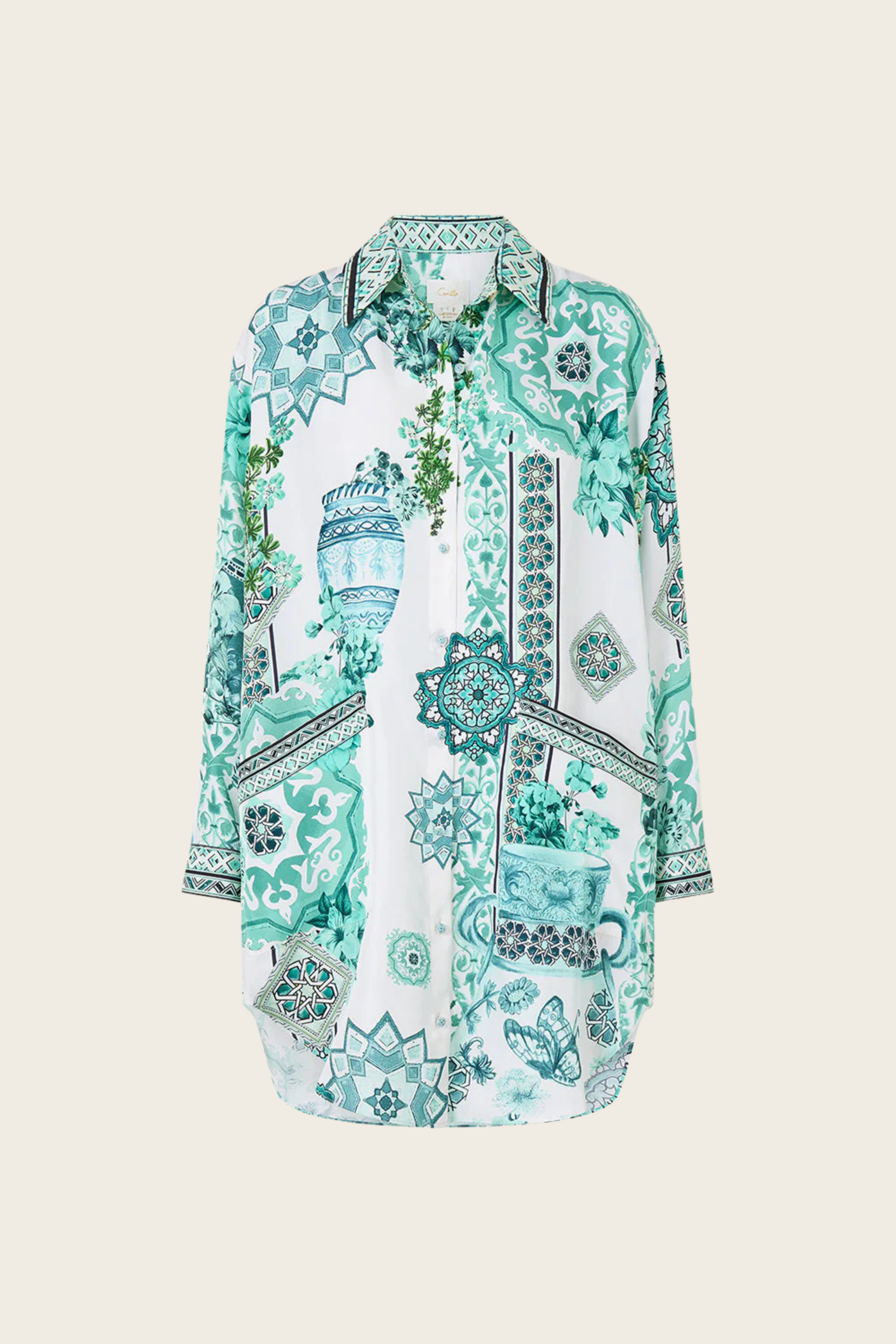 Shirt Tunic with Pockets - Balearic Bebe - Camilla - ESPACE CANNELLE - SS26 - New Arrivals