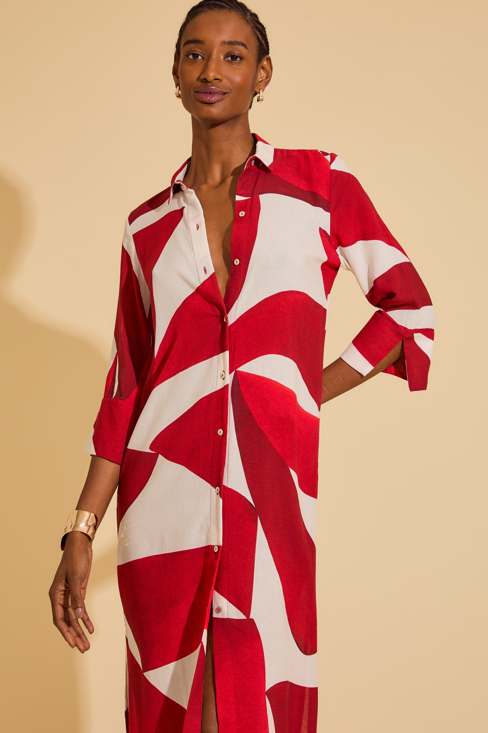 Long Shirt Geometric - Lenny Niemeyer