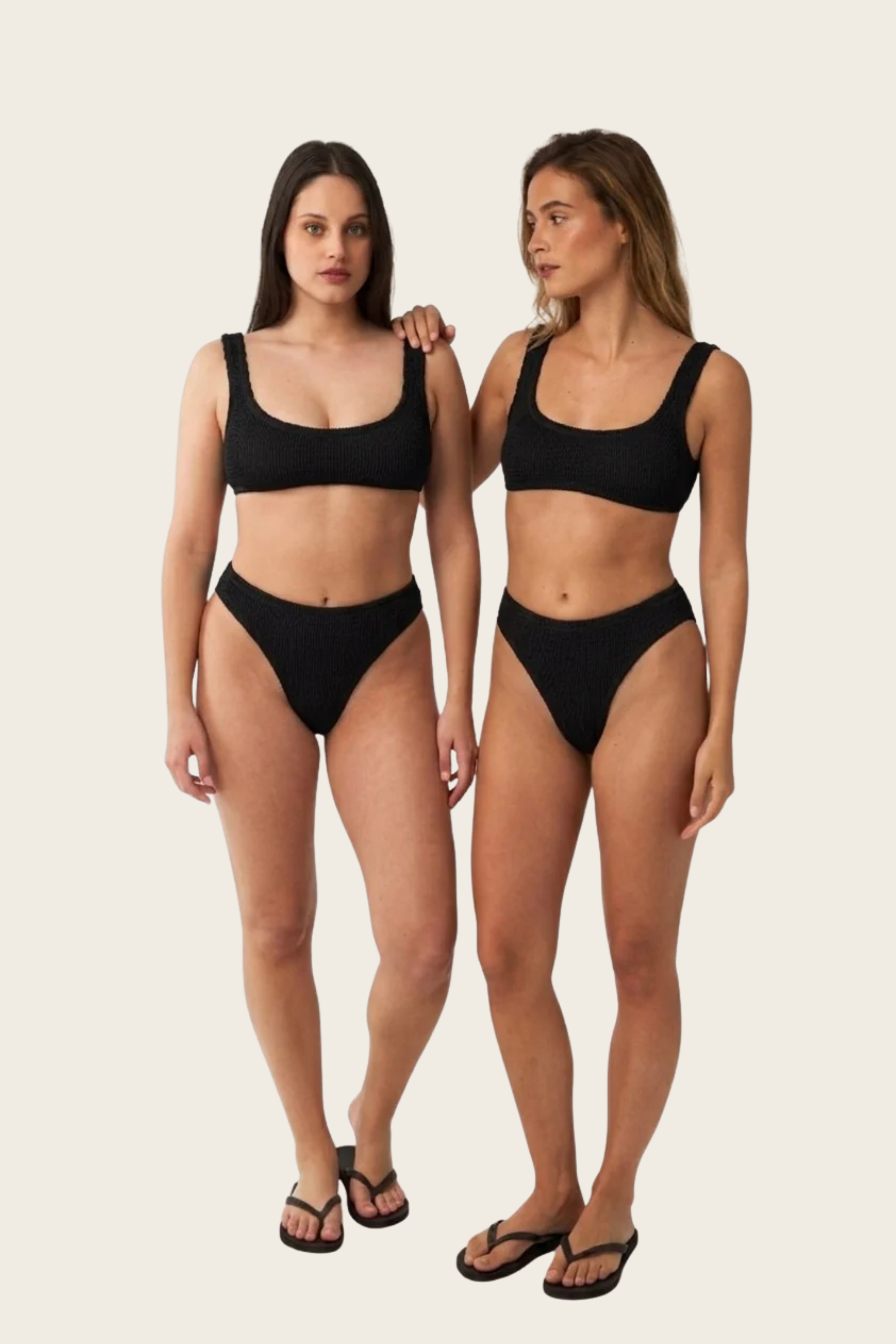 Top Serena Preto e Cueca Regular - SALIS