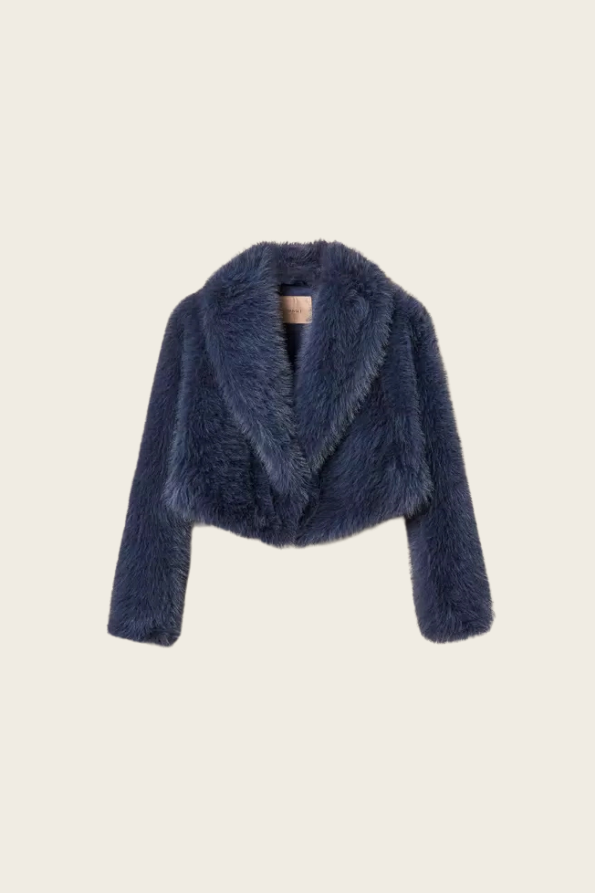 Short Faux Fur Jacket - Twinset