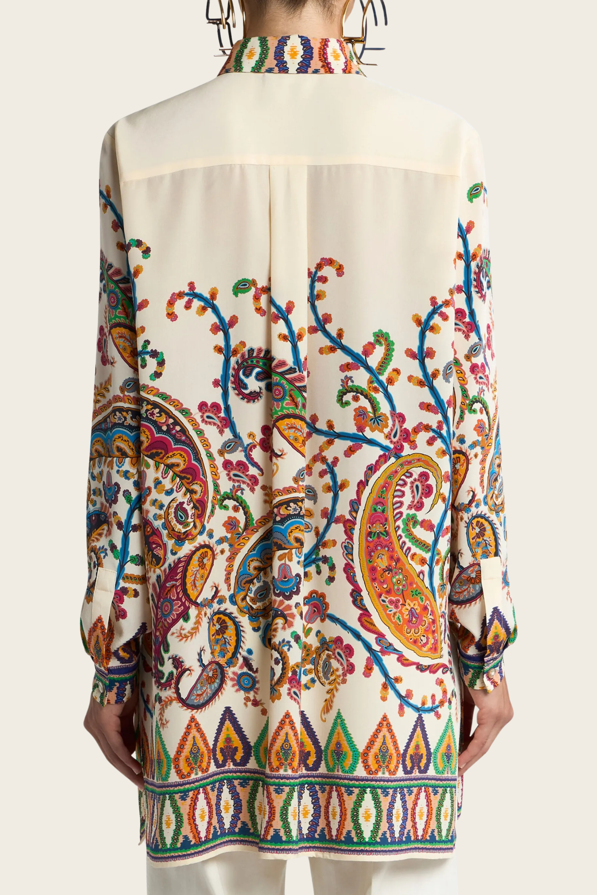 Long Floral Paisley Shirt - Etro