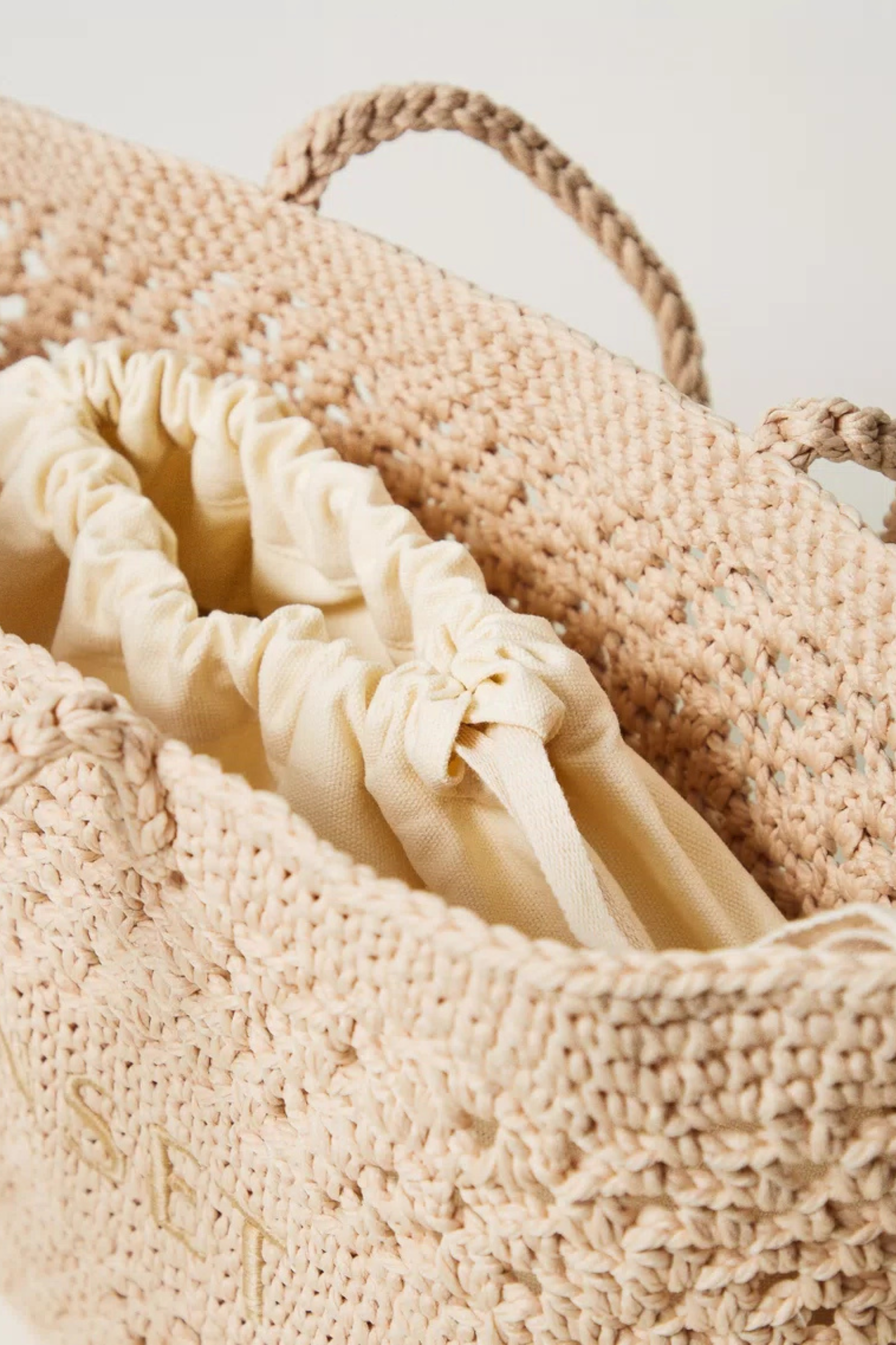 Bohemienne shopper in crochet - Twinset
