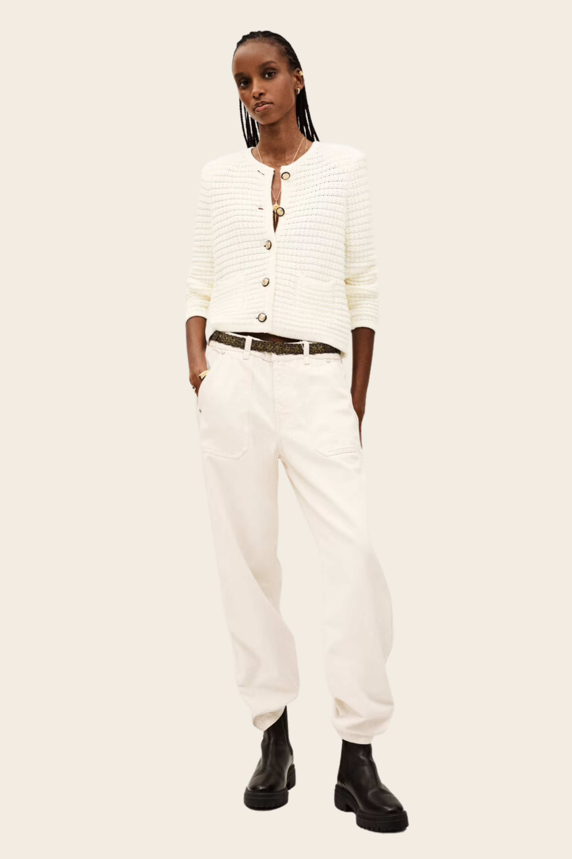 Gaspard Knit Cardigan - Ba&Sh