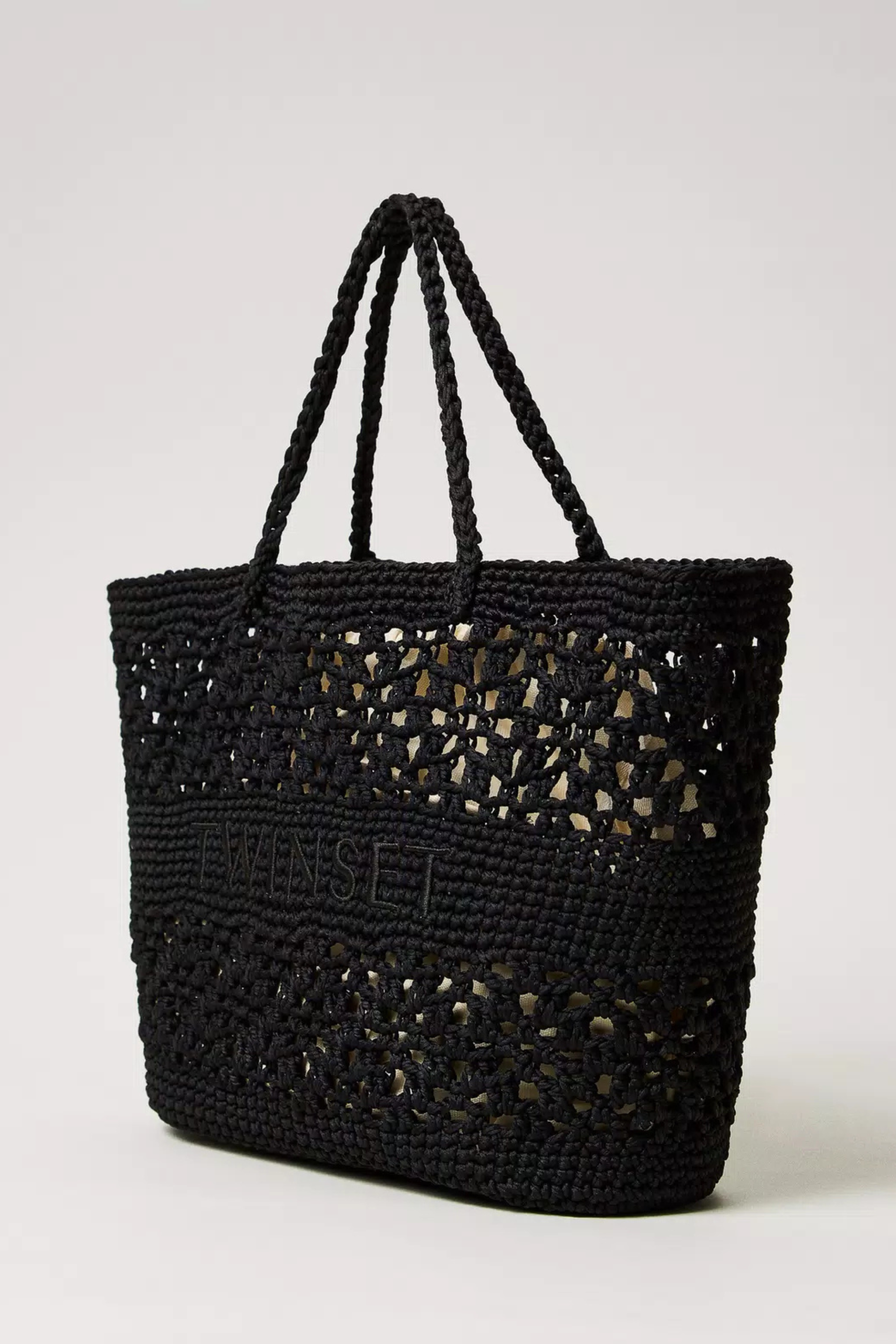 Bohemienne shopper in crochet - Twinset