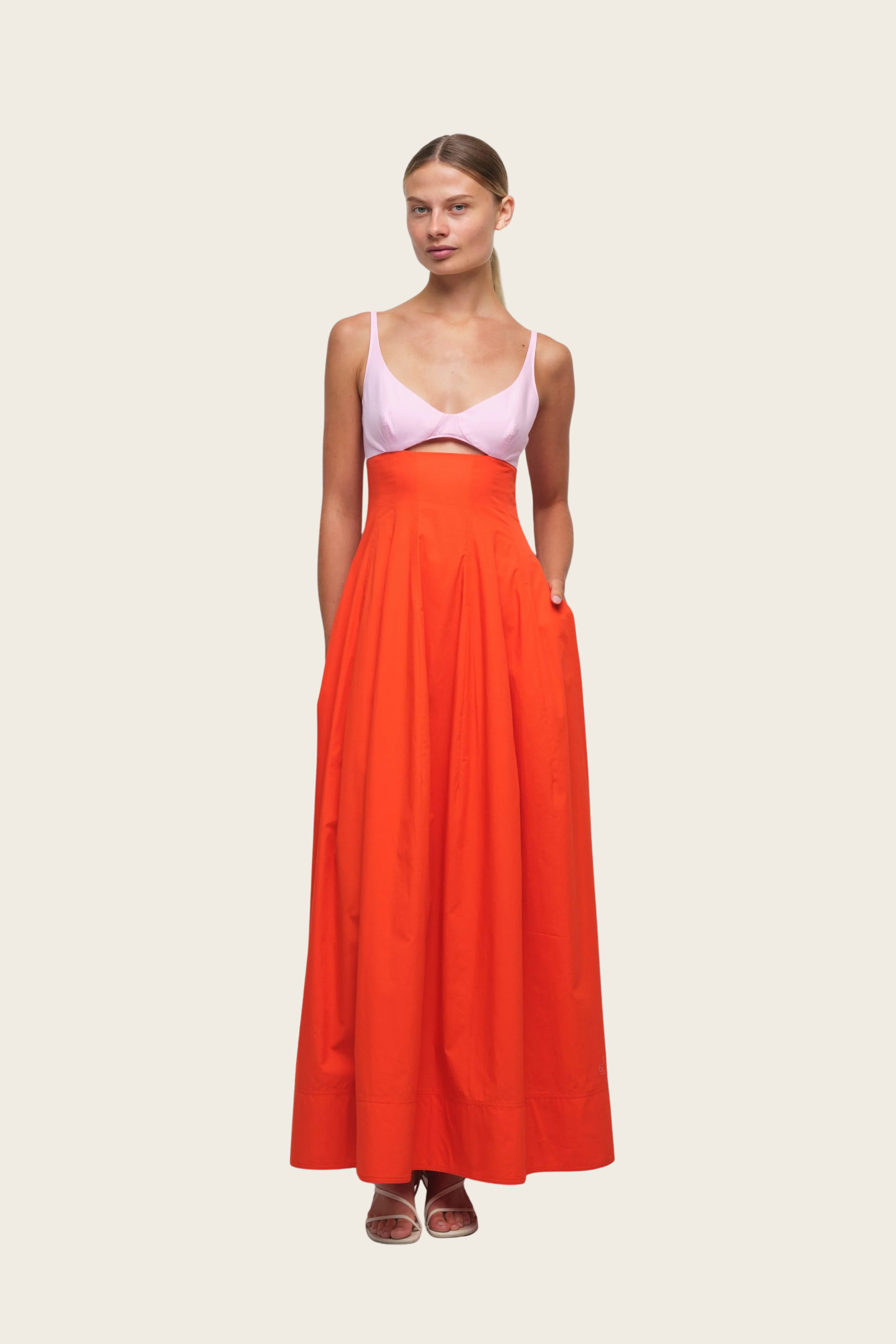 Maddy Cotton Midi Dress - Simkhai