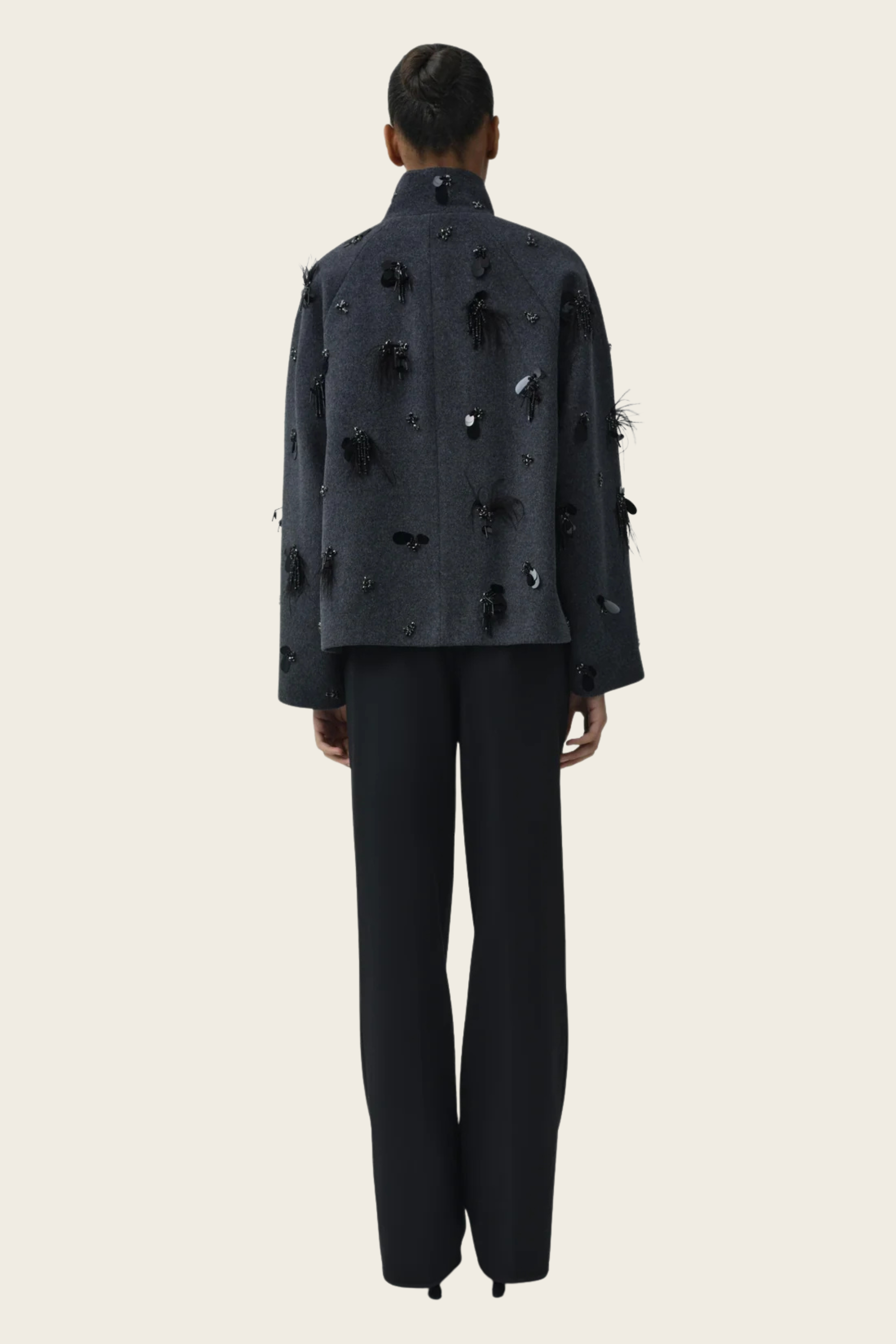Siena Embellished Wool Jacket - Simkhai